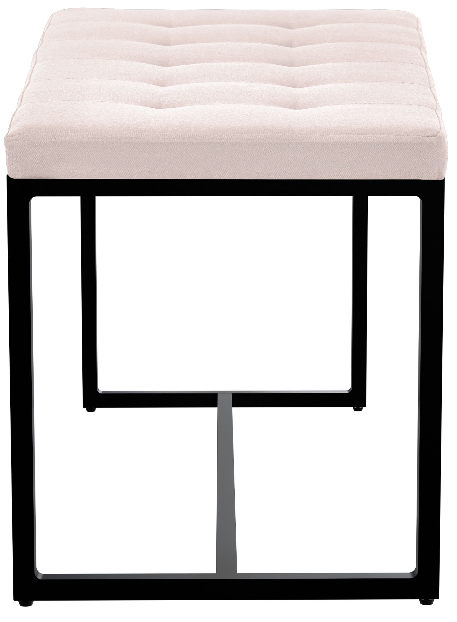 Banc Barci avec structure noire