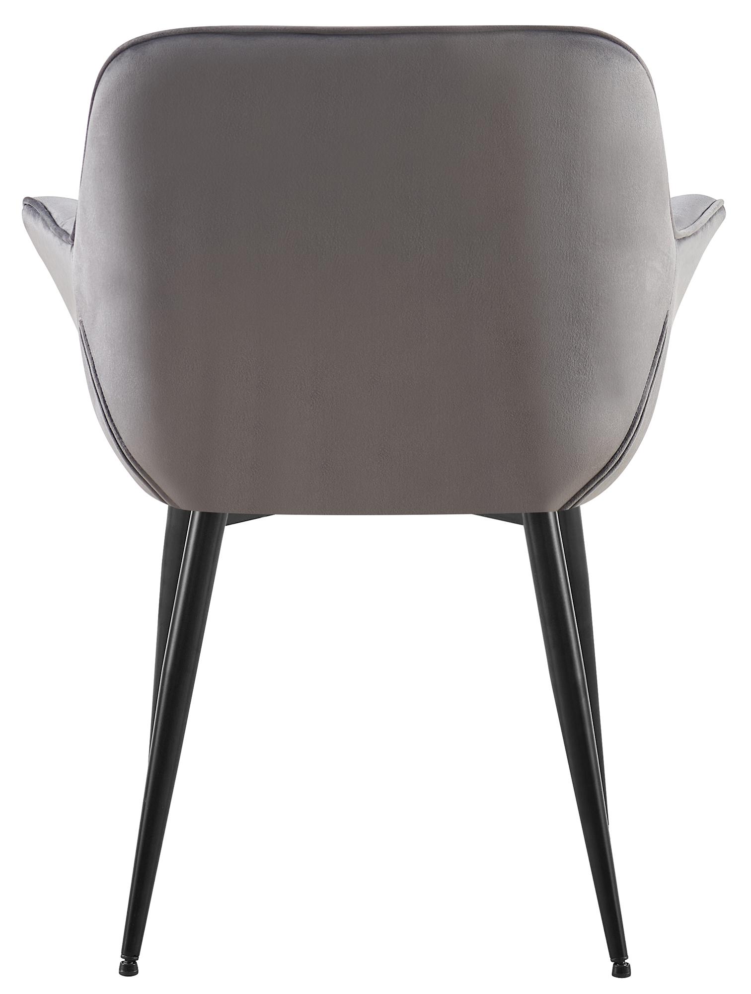 Chaise de salle à manger Roseville velours