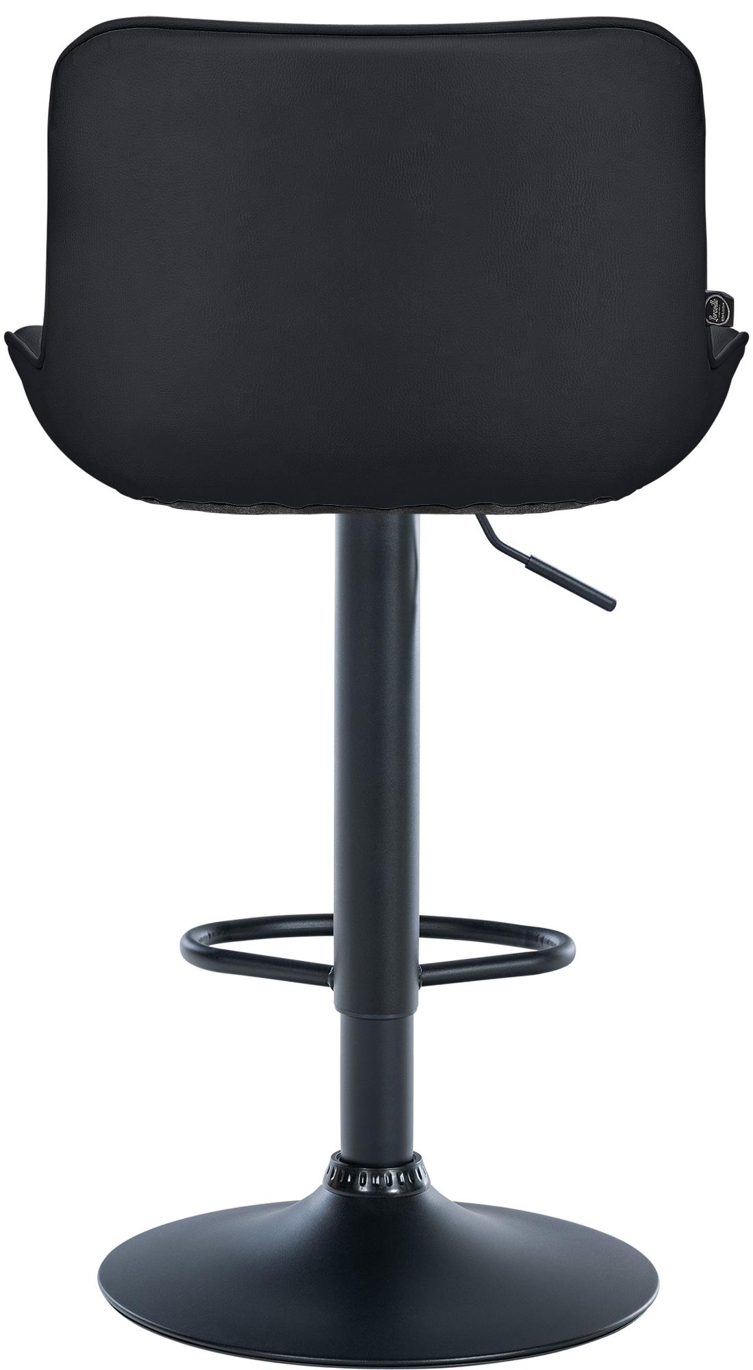 Lot de 2 tabourets de bar Vonore en similicuir
