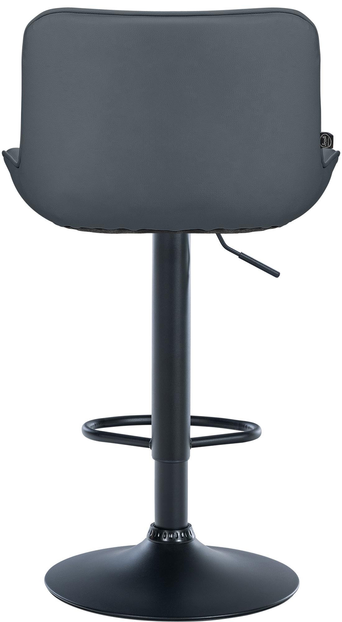 Lot de 2 tabourets de bar Vonore en similicuir