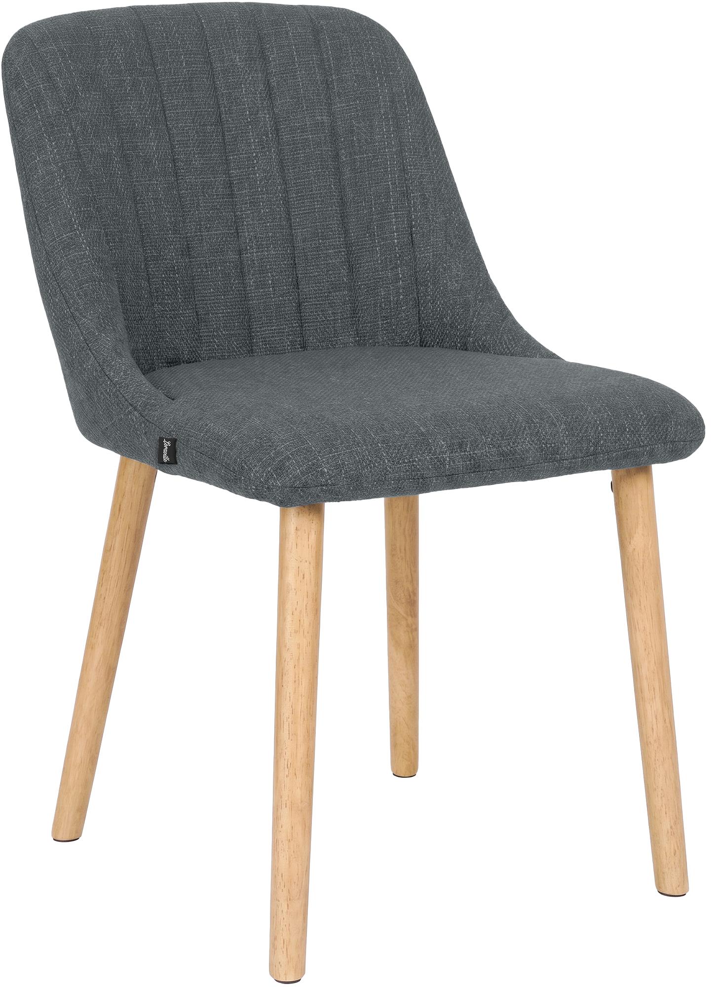 Chaise de salle a manger Arie en tissu