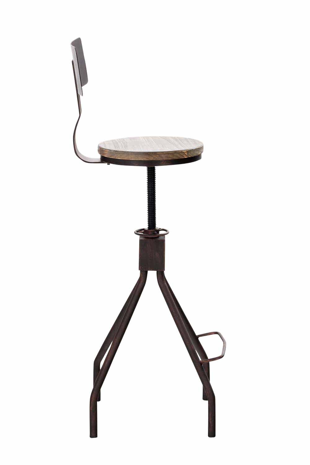 Lot de 2 tabourets de bar Elko en métal