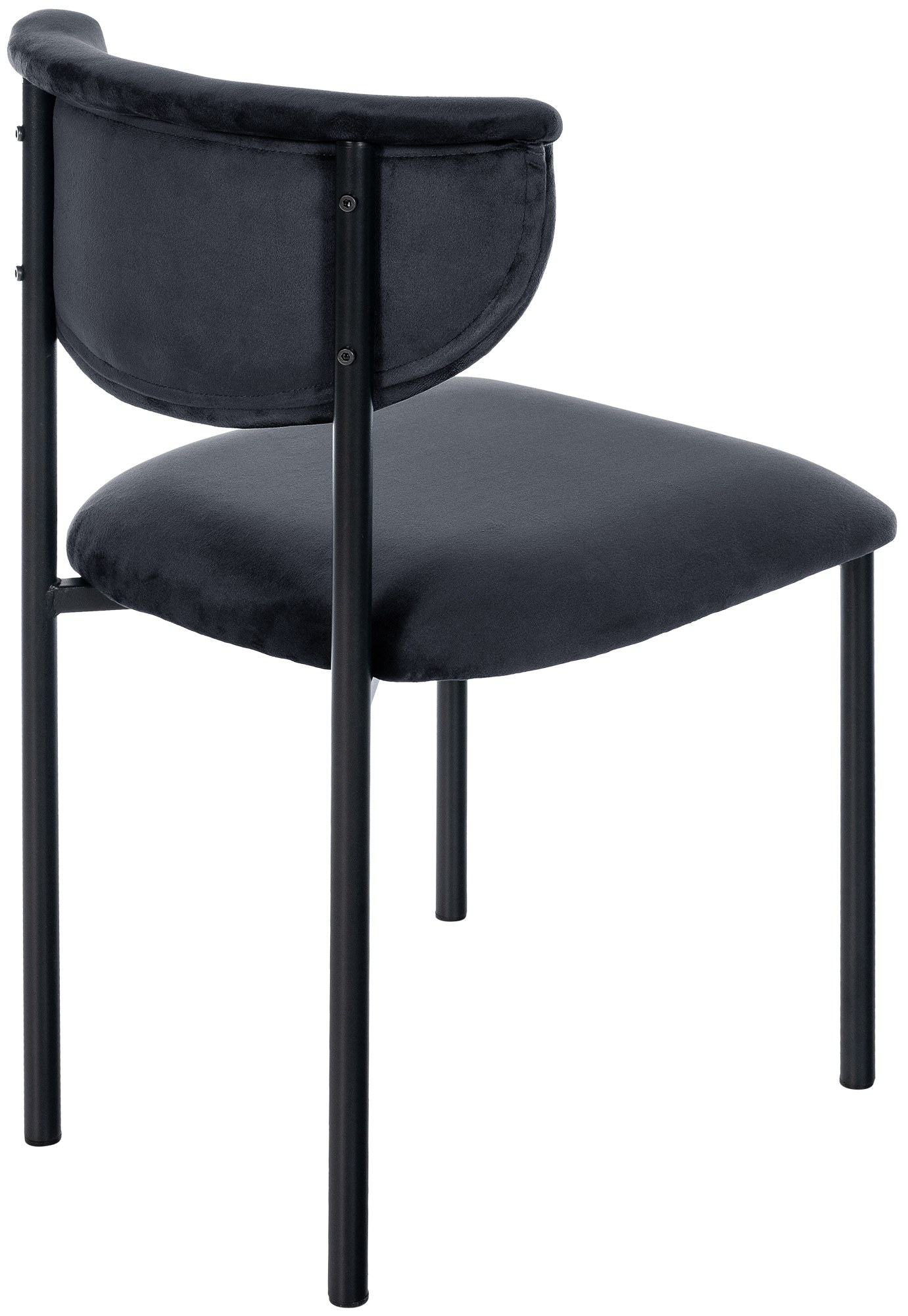 Chaise de salle à manger Gambell en Velours