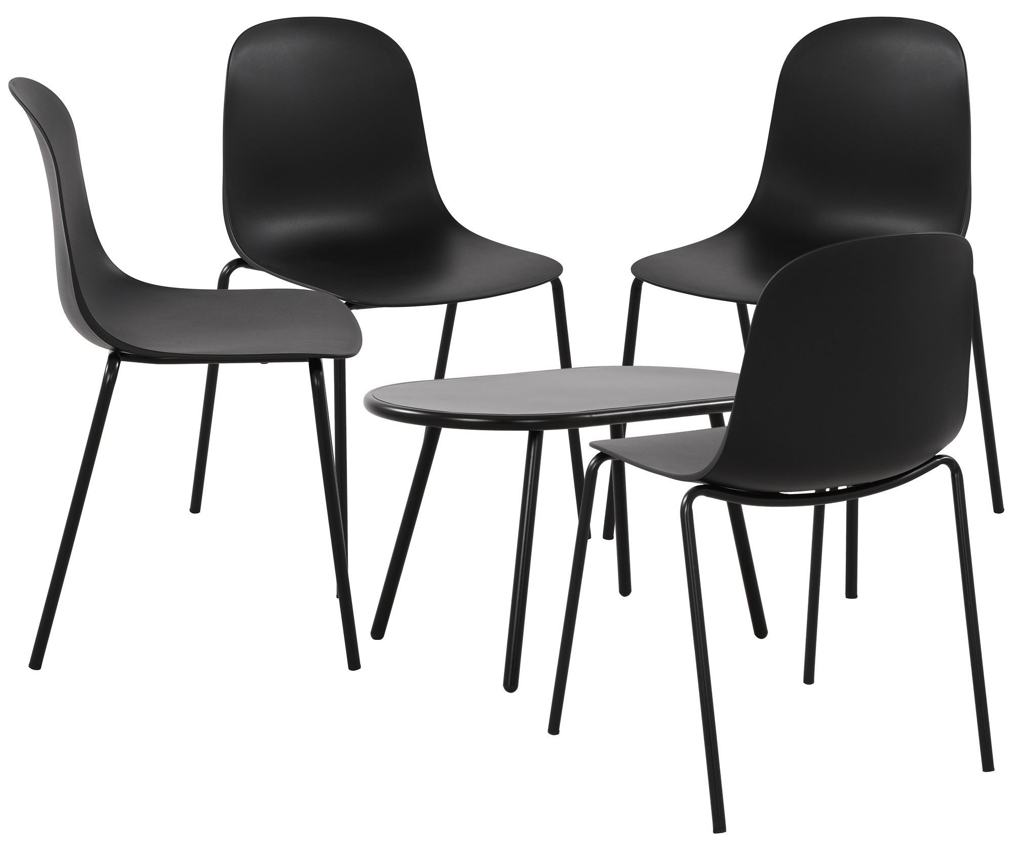 Ensemble de 4 sièges Veldin