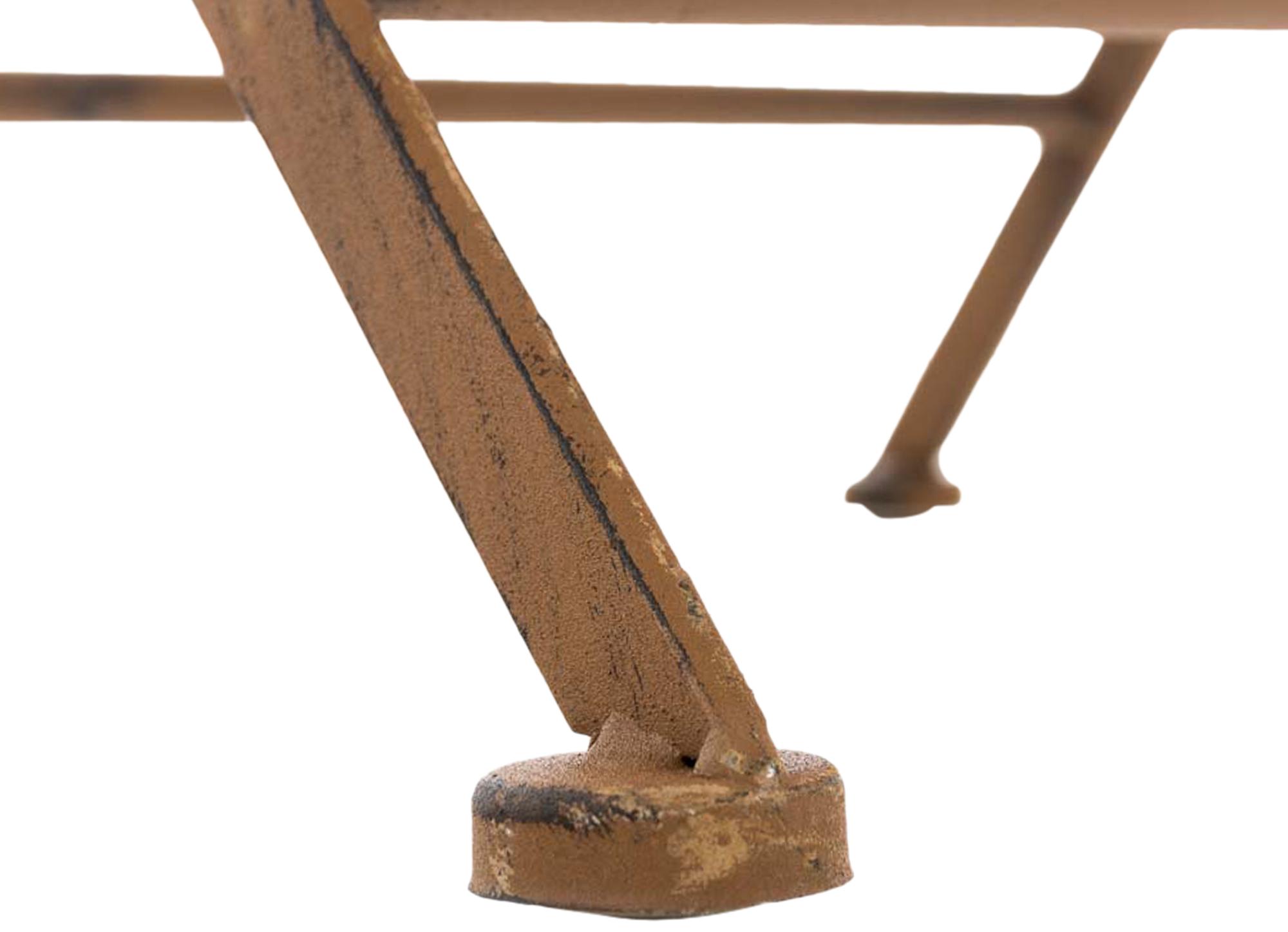 Chaise de jardin en métal Sibell