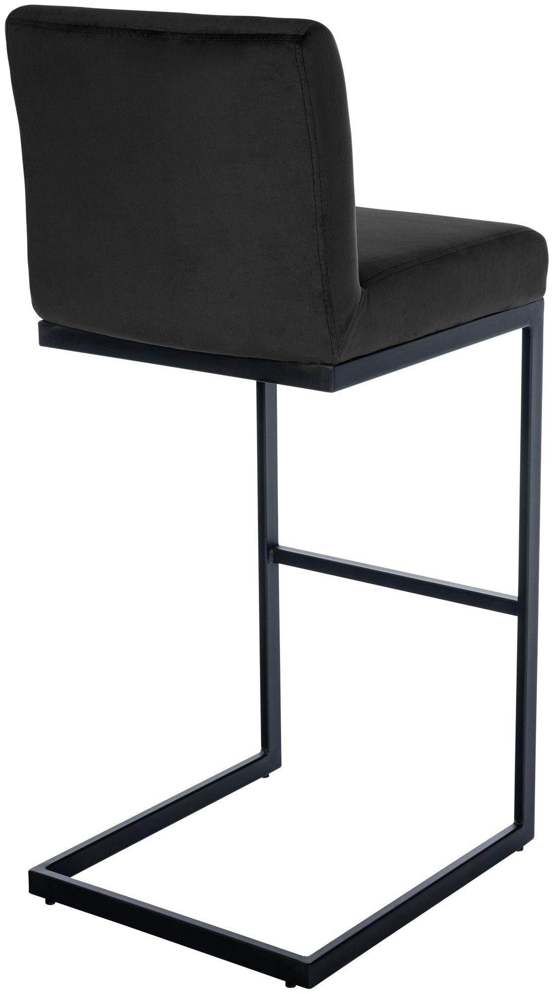 Lot de 2 tabourets de bar Hopewell en velours