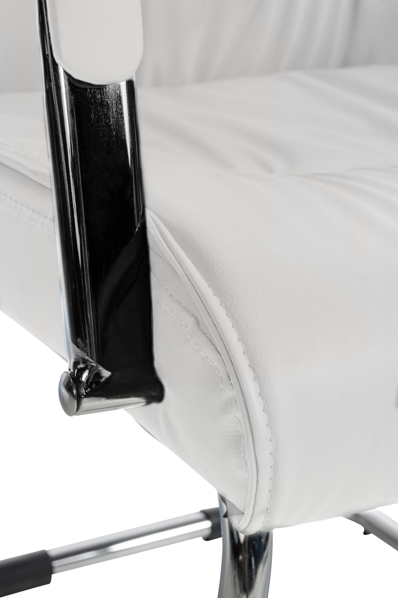 Chaise oscillante Sievert en similicuir