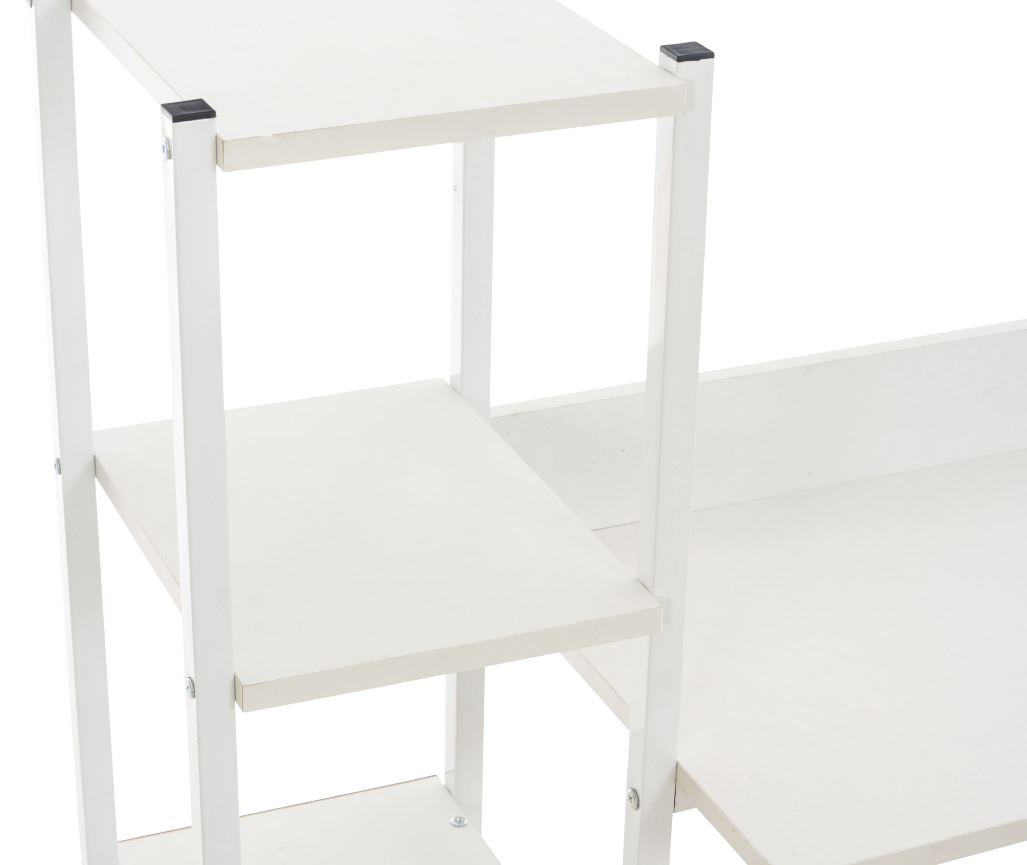 Bureau Widnes avec Plateau en MDF Cadre en Tubes d'acier et Colonne de rangement