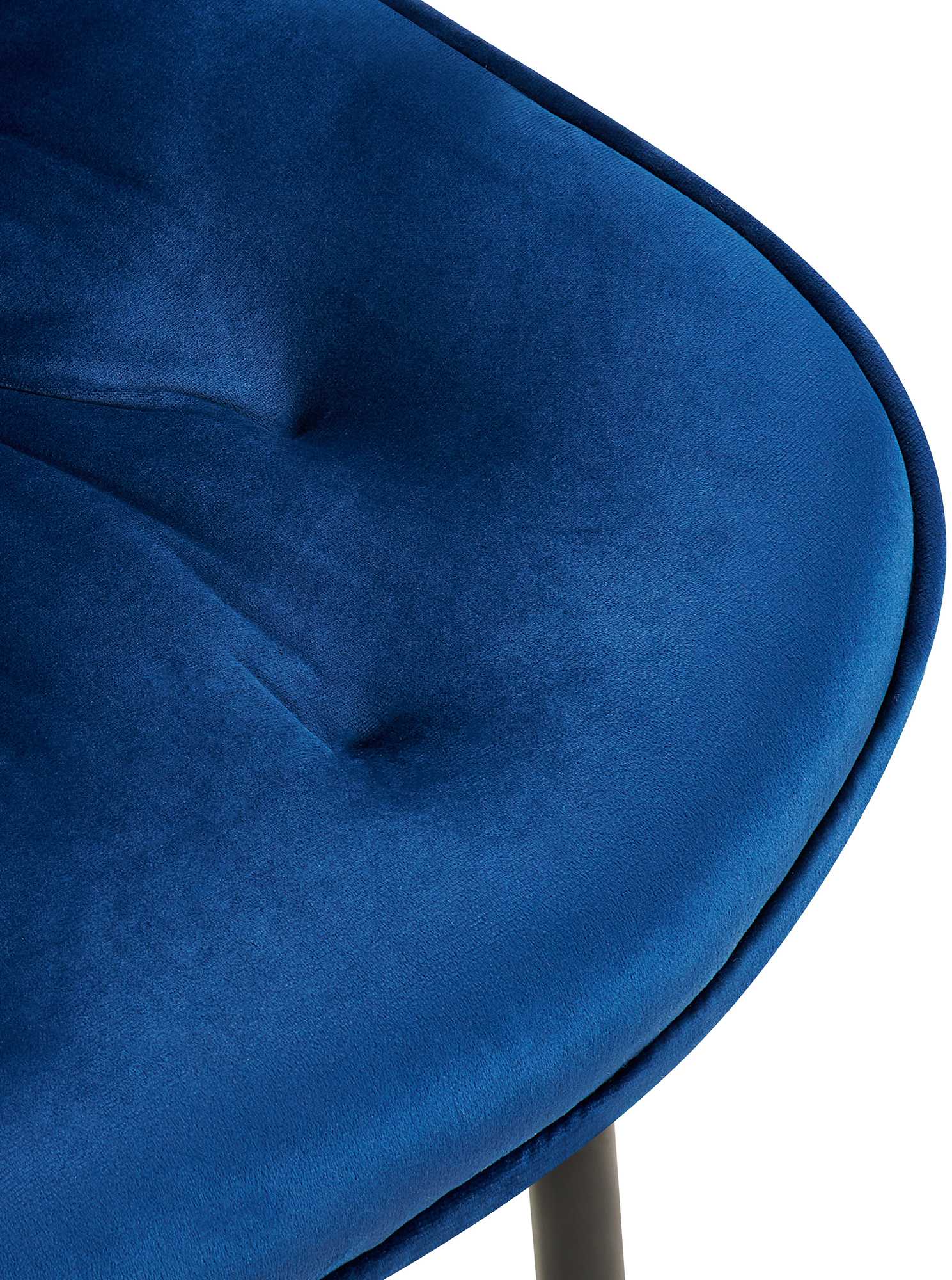 Lot de 2 chaises de salle à manger Wallace velours