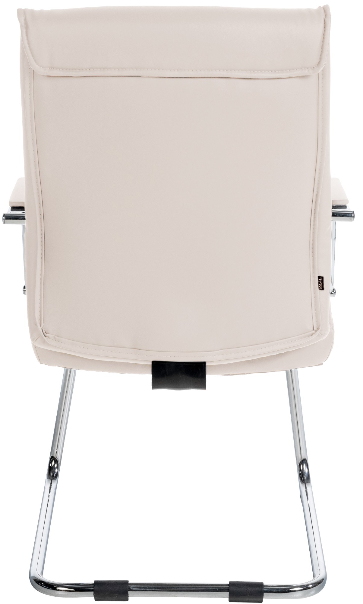 Lot de 2 Chaises Cantilever Sievert en similicuir avec accoudoirs