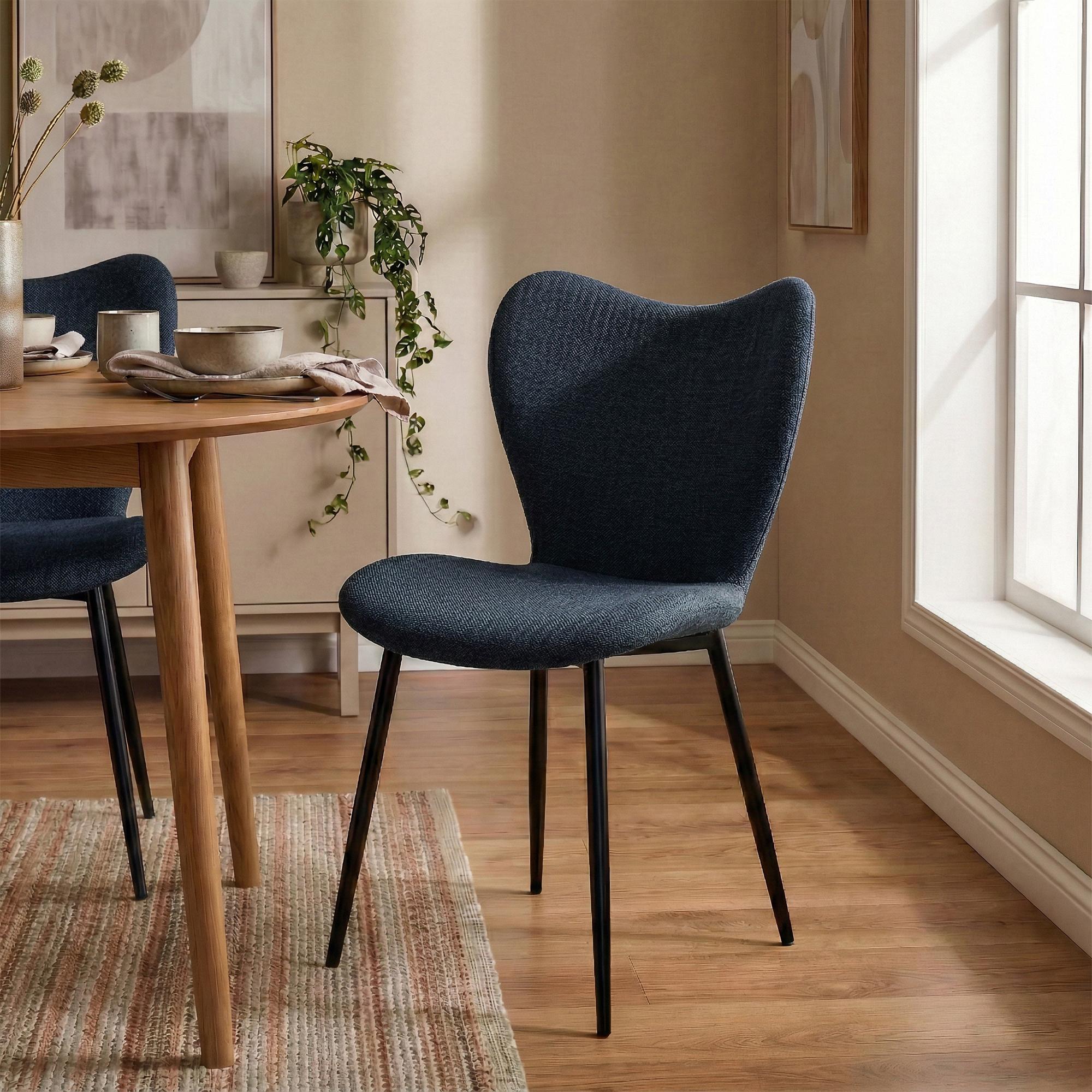 Lot de 2 Chaises de Salle a Manger Maika