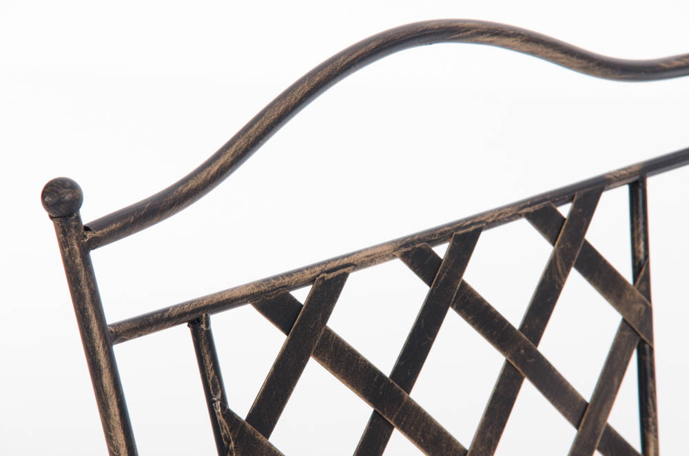 Chaise de jardin ADARA en fer forgé
