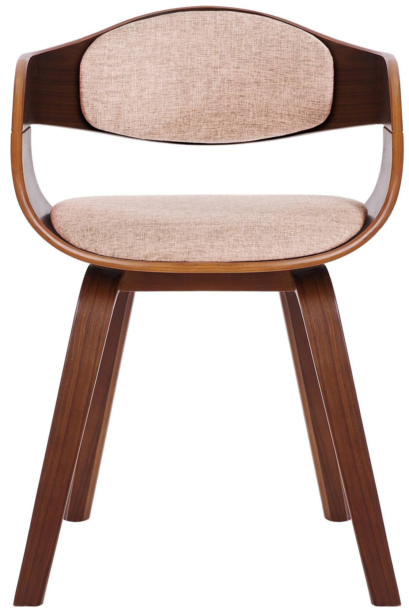 Lot de 2 chaises de salle à manger Kingston en Tissu