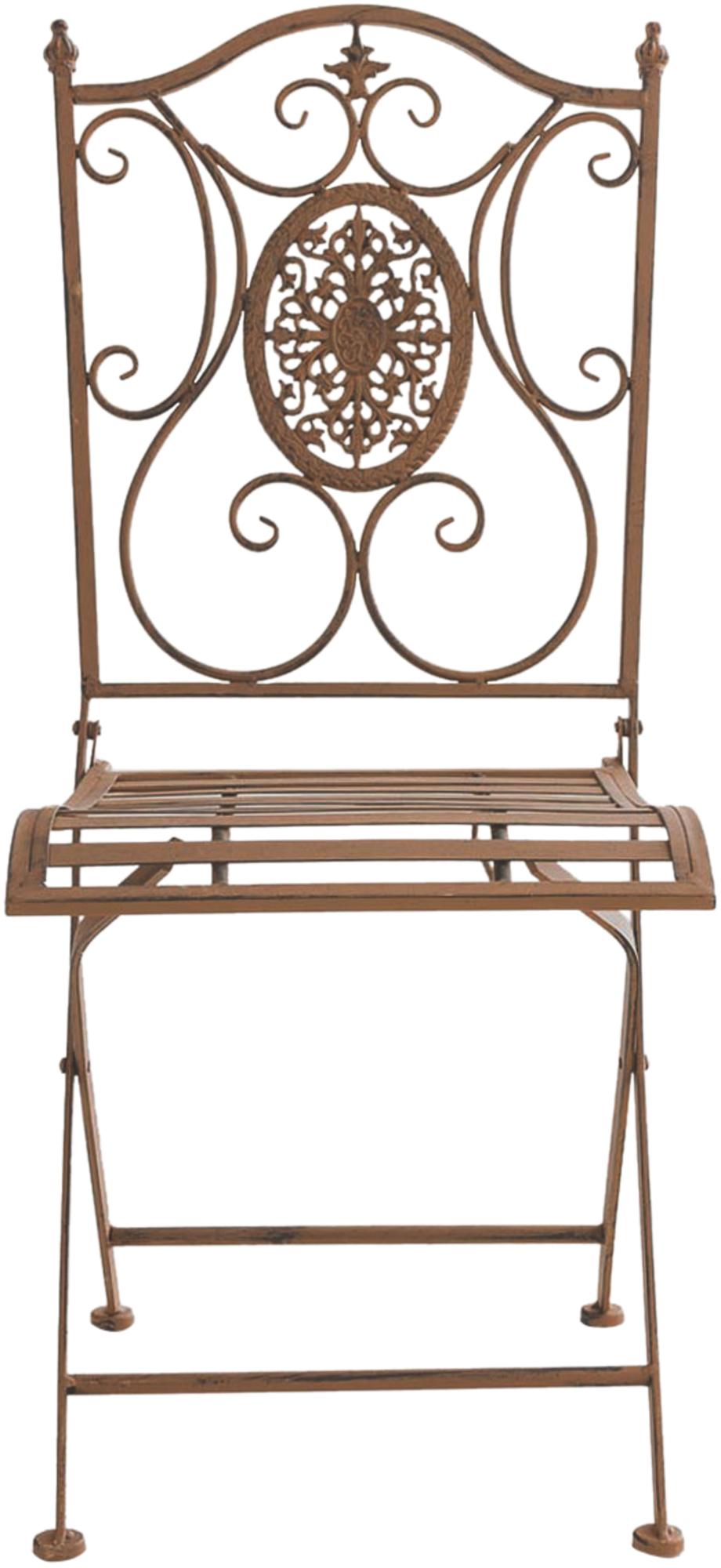 Chaise de jardin en métal Sibell