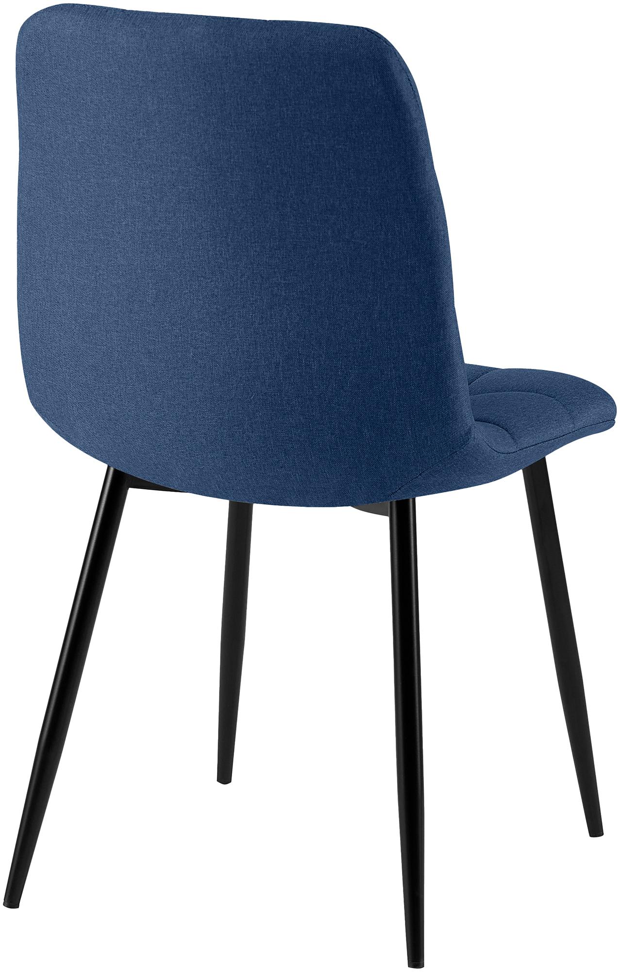 Chaise de salle a manger Antibes en tissu
