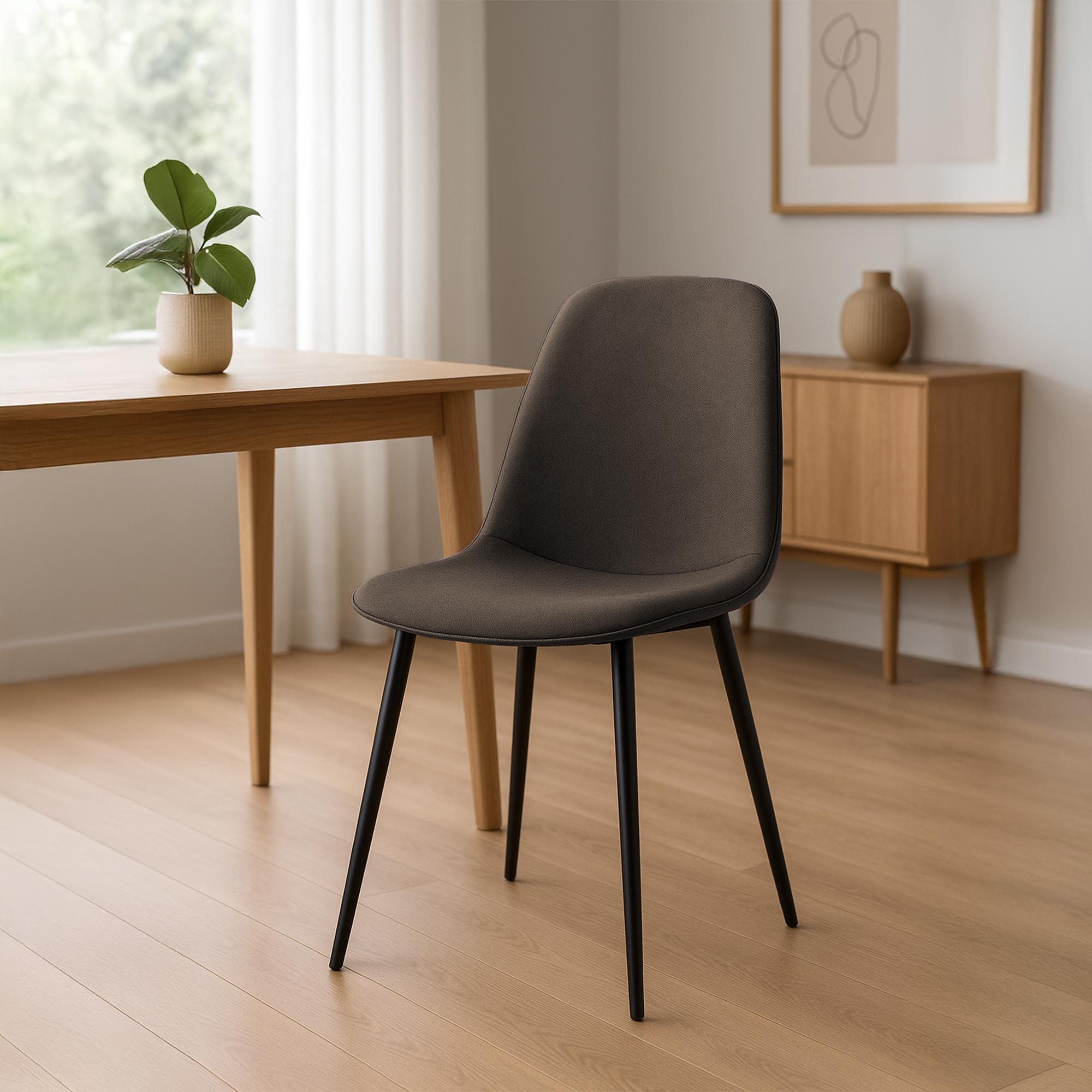 Lot de 2 chaises de salle à manger Maryam