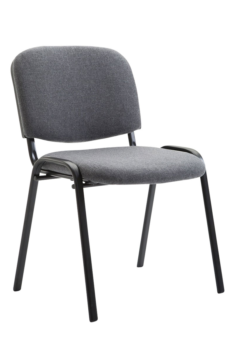Lot de 12 chaises empilables Ken en tissu