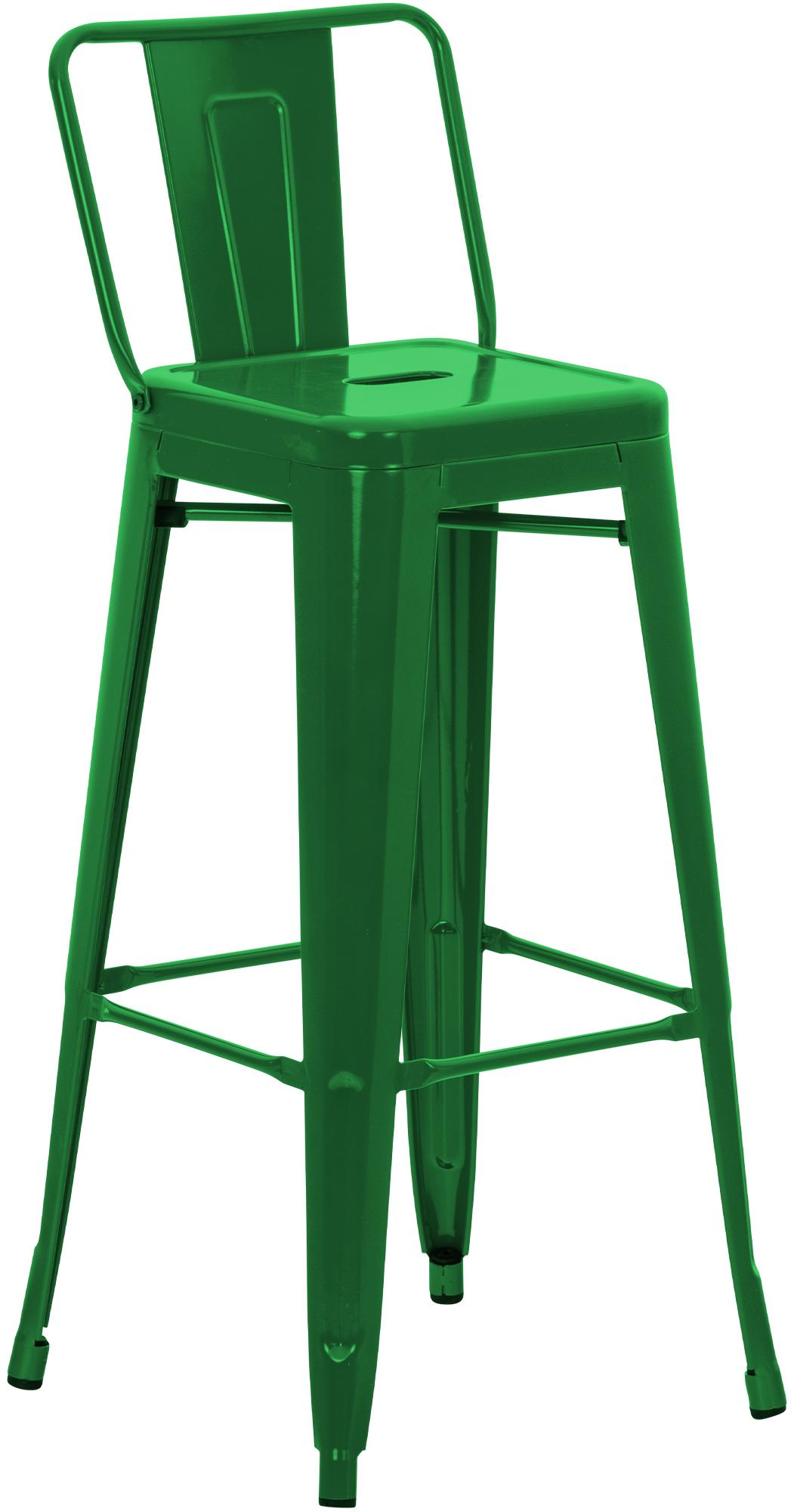 Tabouret de bar en métal Mason