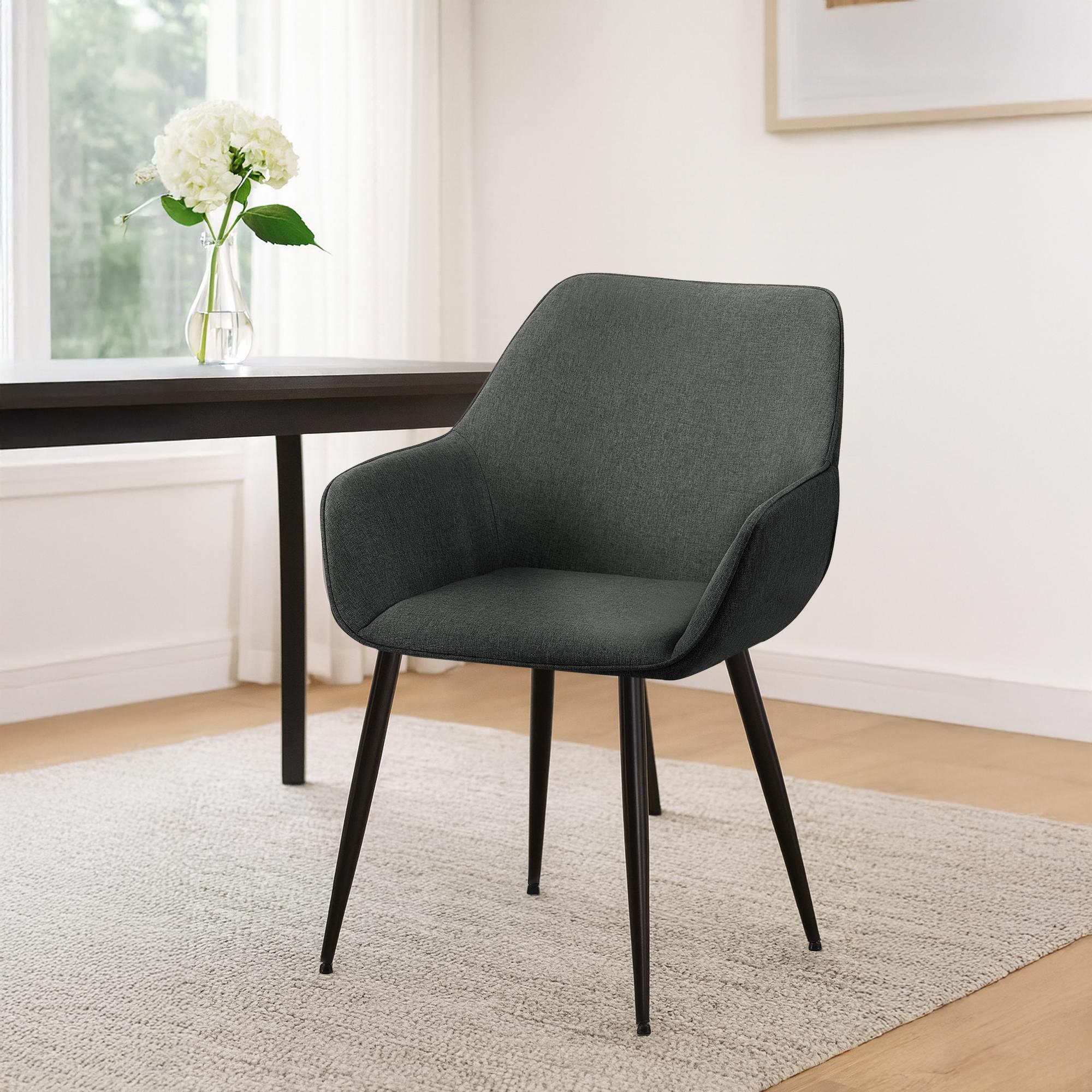 Lot de 2 chaises de salle à manger Luena