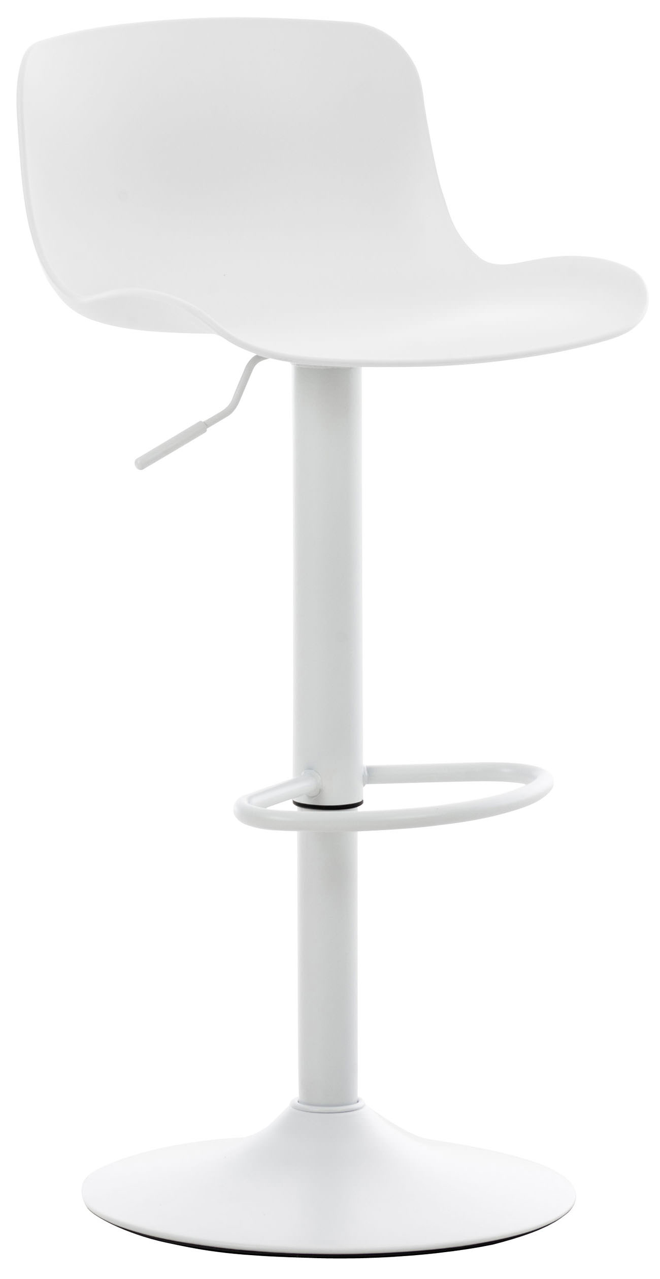 Lot de 4 tabourets de bar Almada en Plastique
