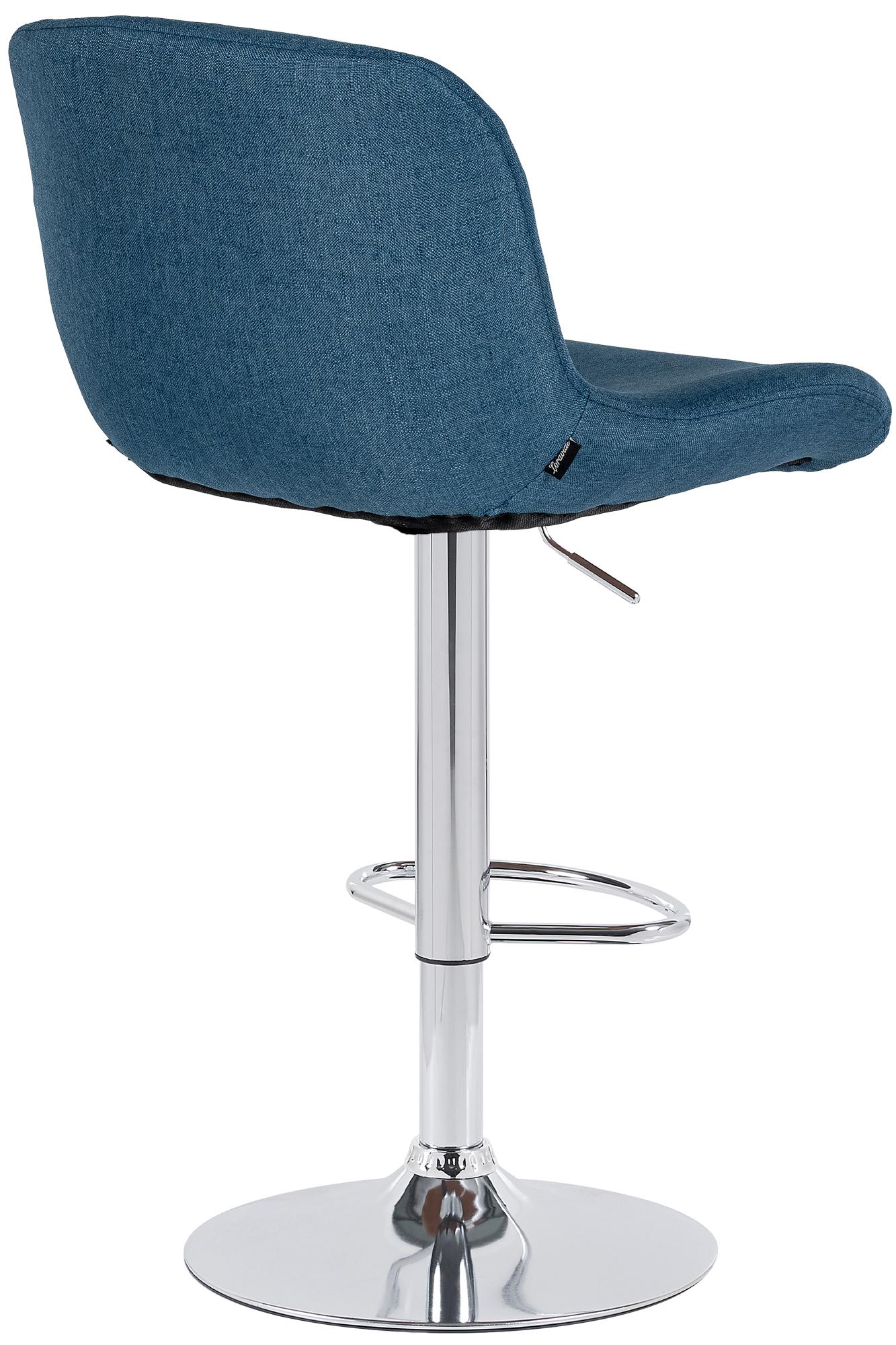 Lot de 2 tabourets de bar Solon chromés