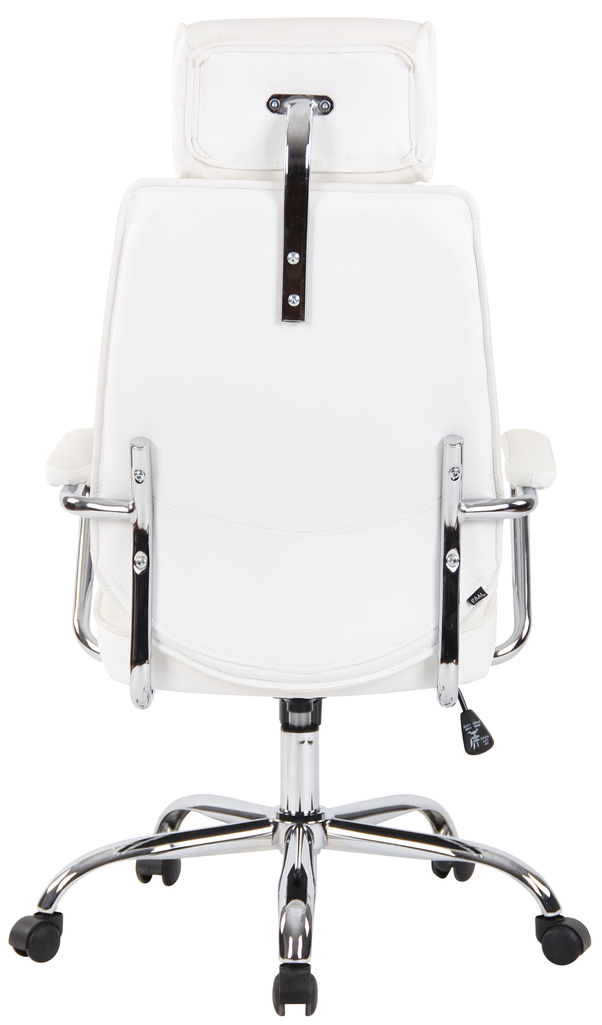Fauteuil de bureau Rako en cuir véritable