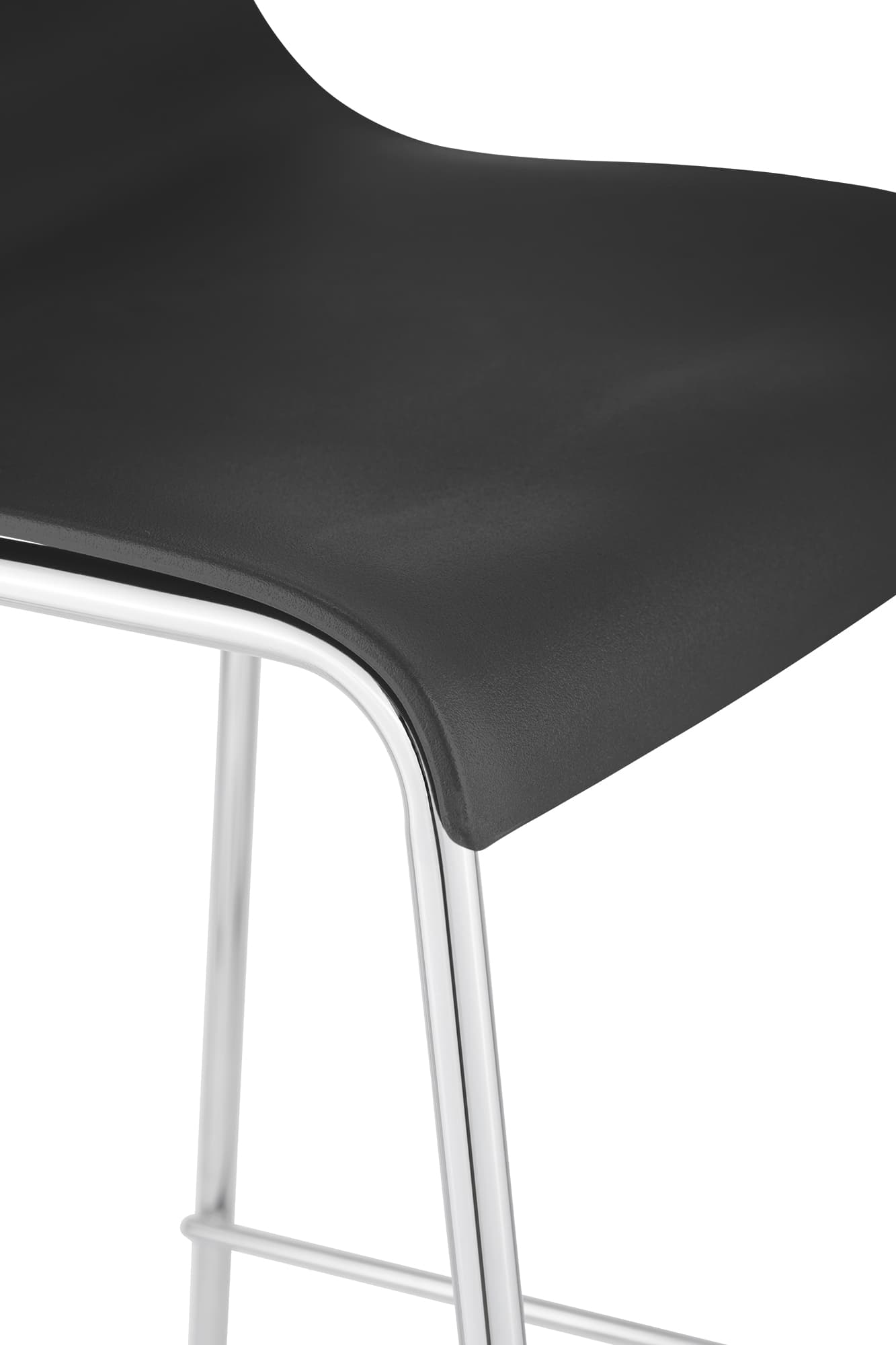 Lot de 2 tabourets de bar Hover en plastique