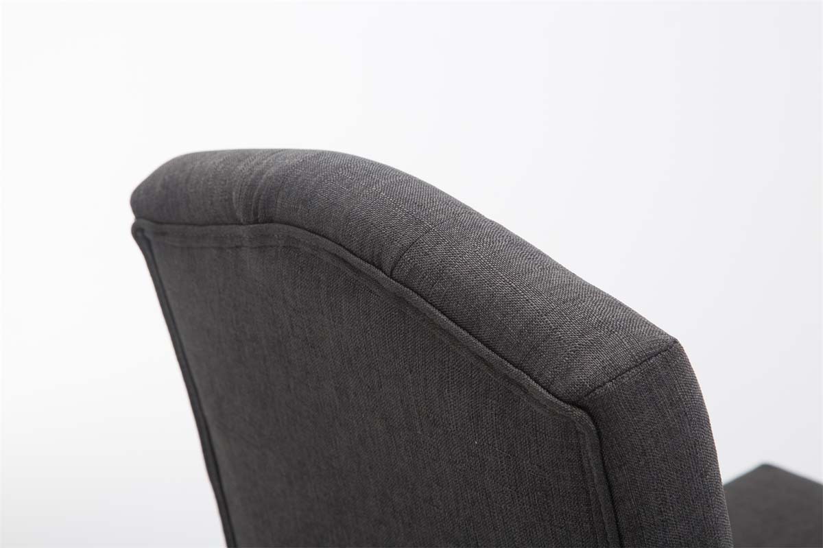 Lot de 2 Tabourets de Bar Louise Tissu