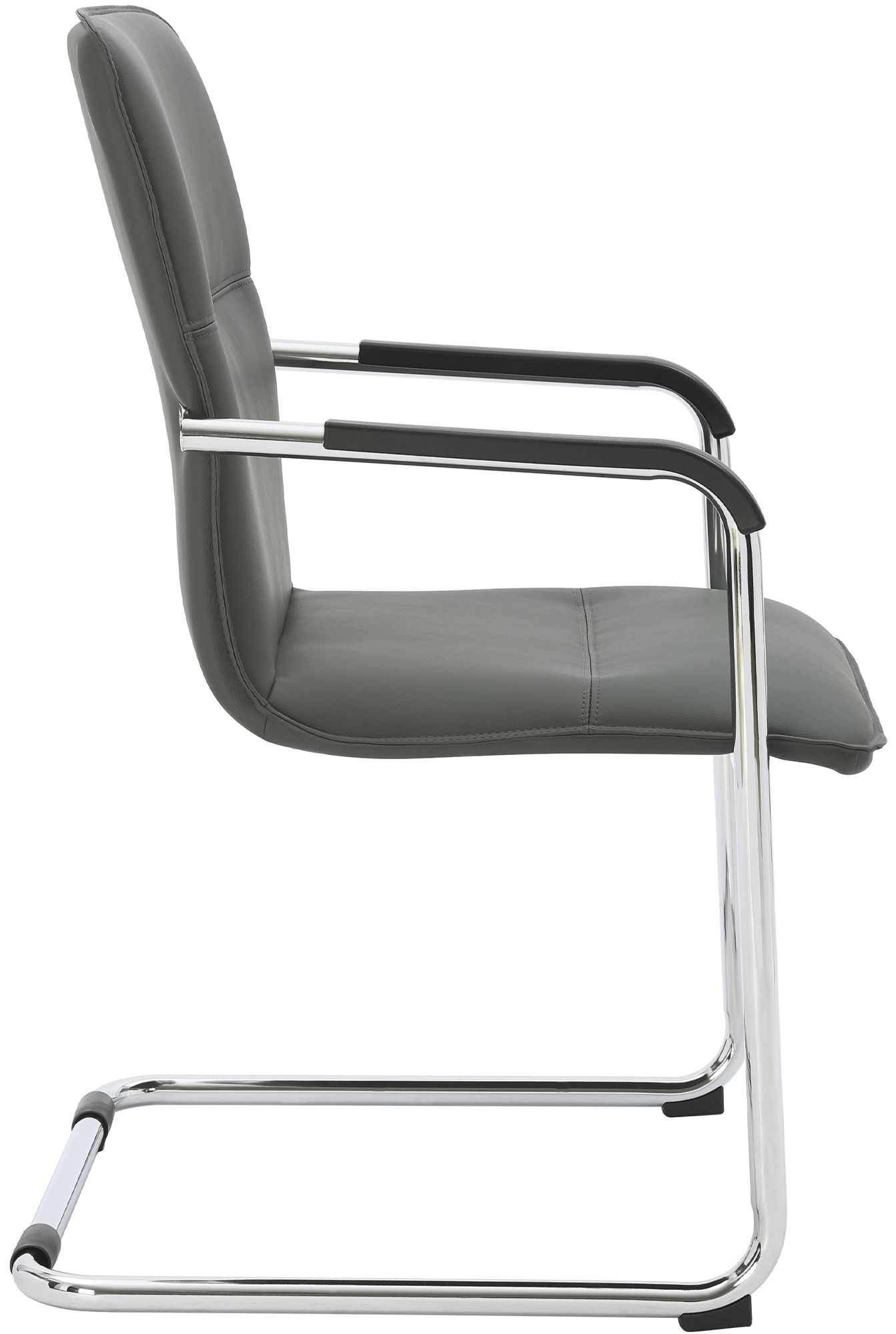 Chaise cantilever Seattle en similicuir