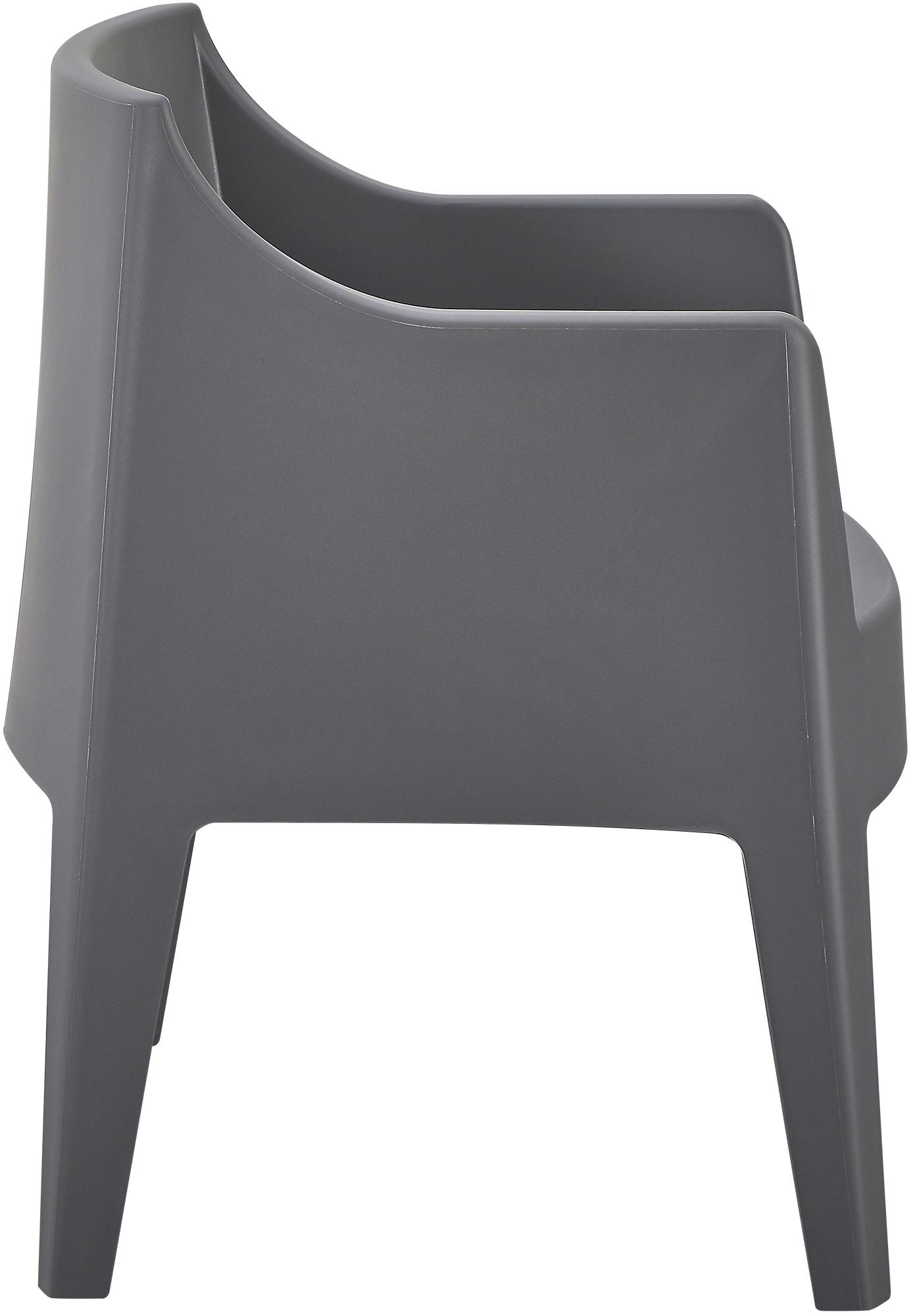 Ensemble de 4 chaises de jardin Bartal