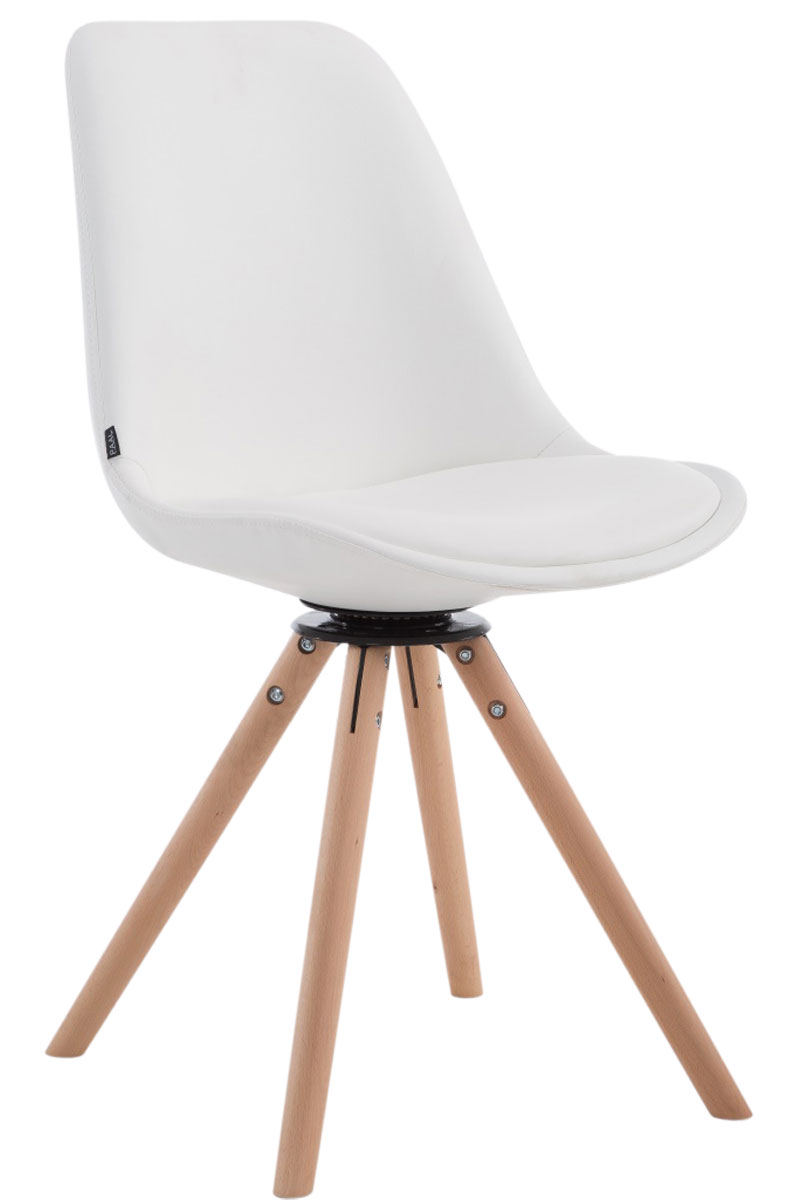 Chaise de salle à manger Calais pivotante pieds ronds