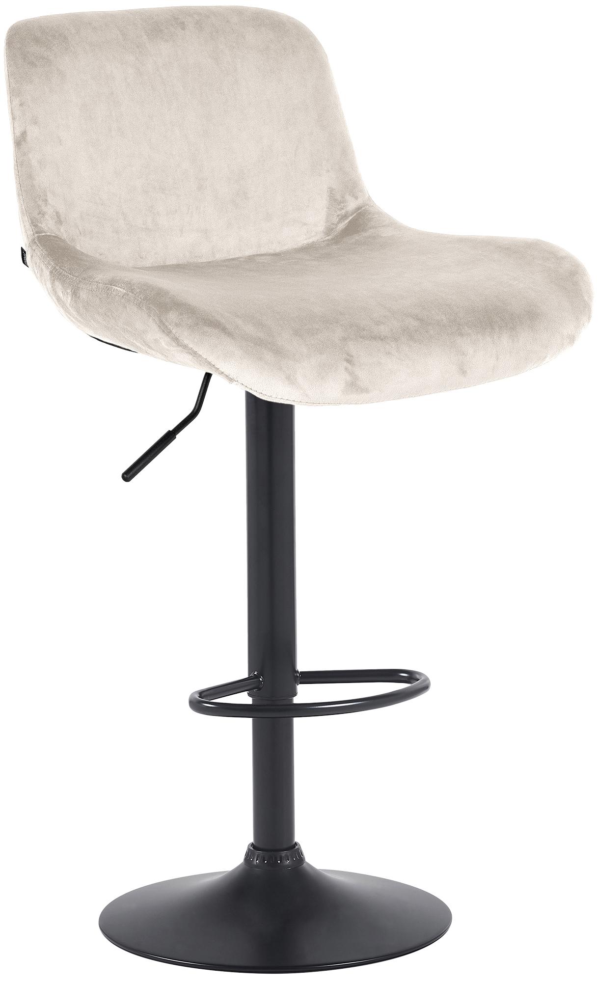 Tabouret de bar Solon noir