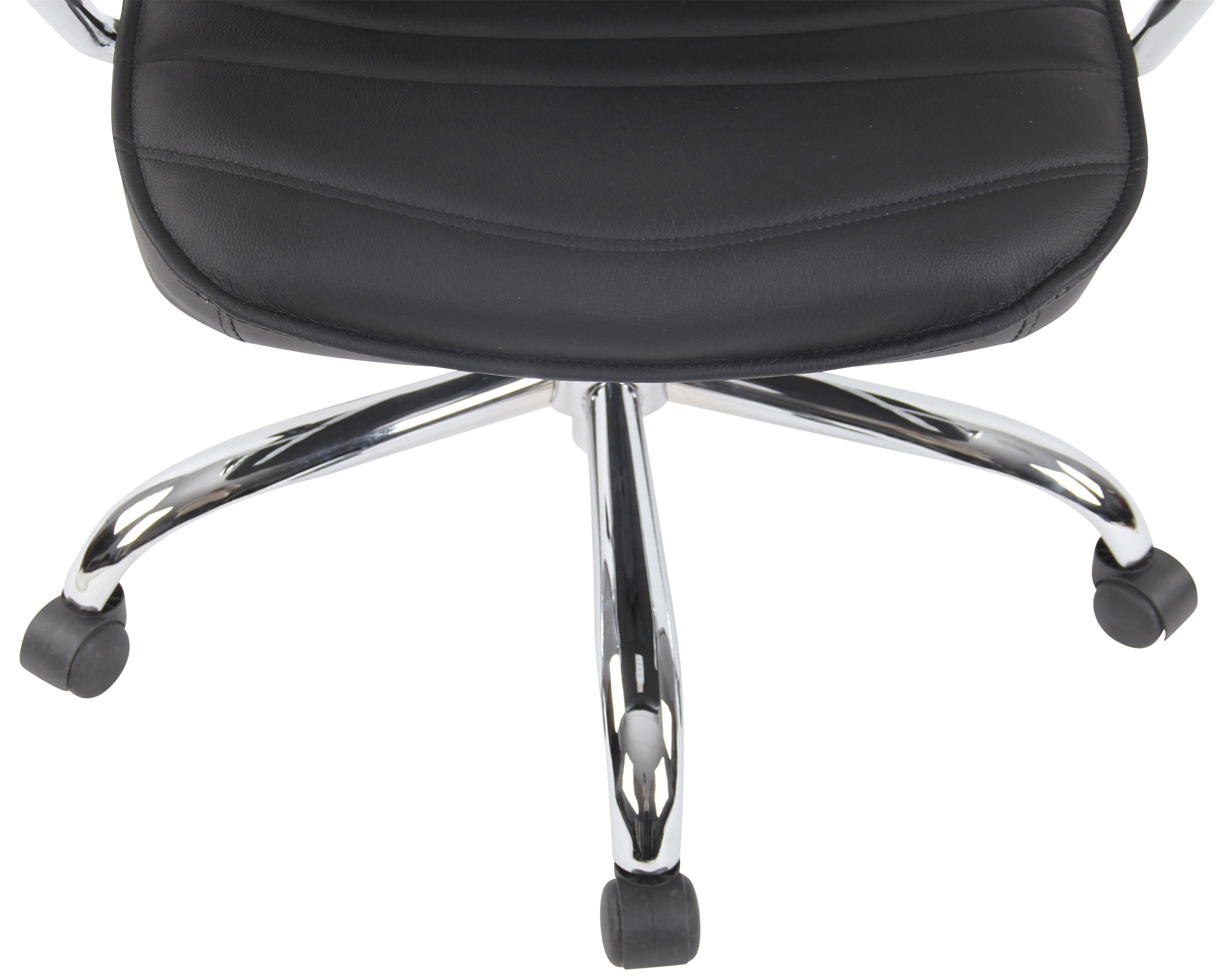 Fauteuil de bureau Rako en cuir véritable