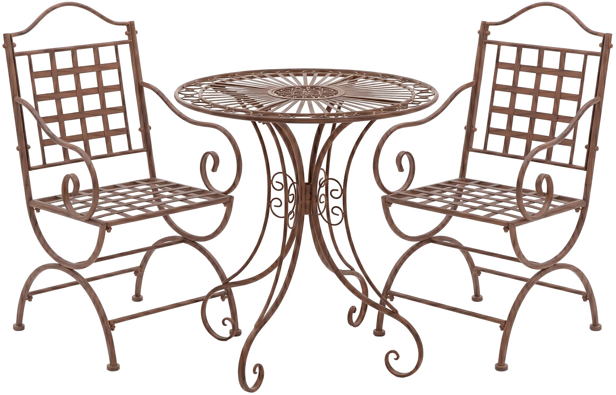 Ensemble de jardin Viro avec 2 chaises