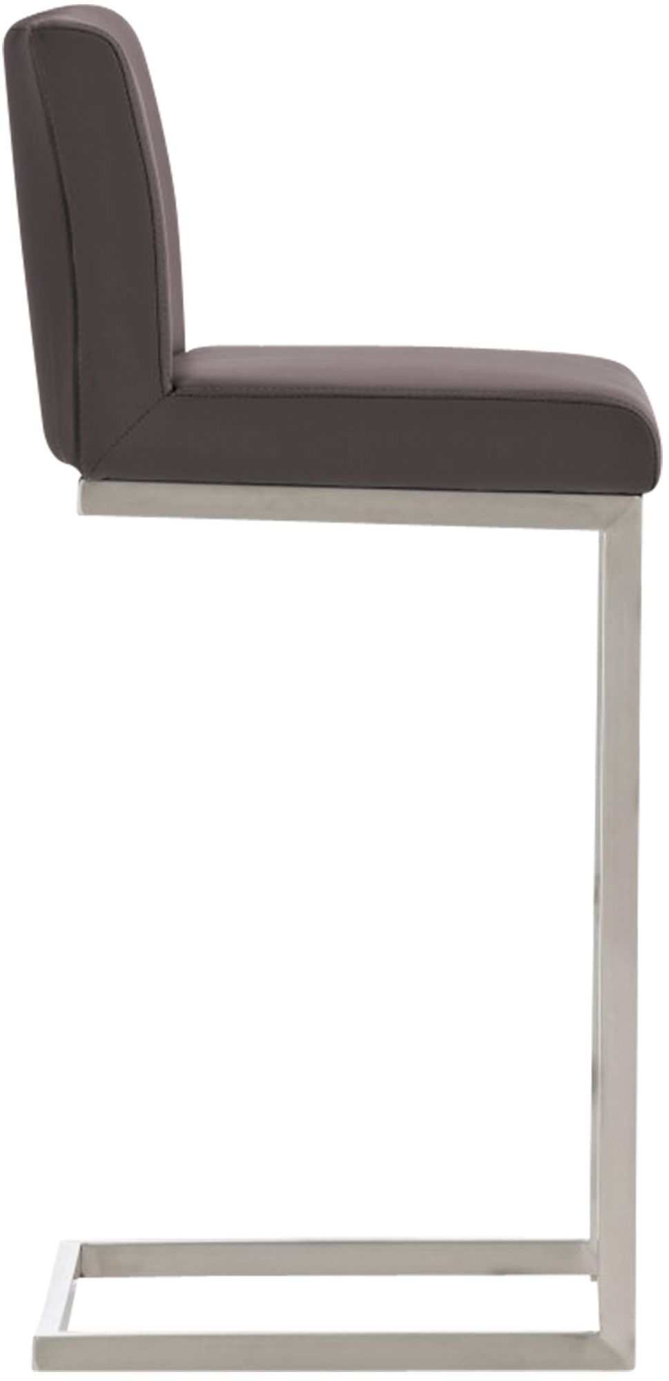 Tabouret de bar Paros en similicuir