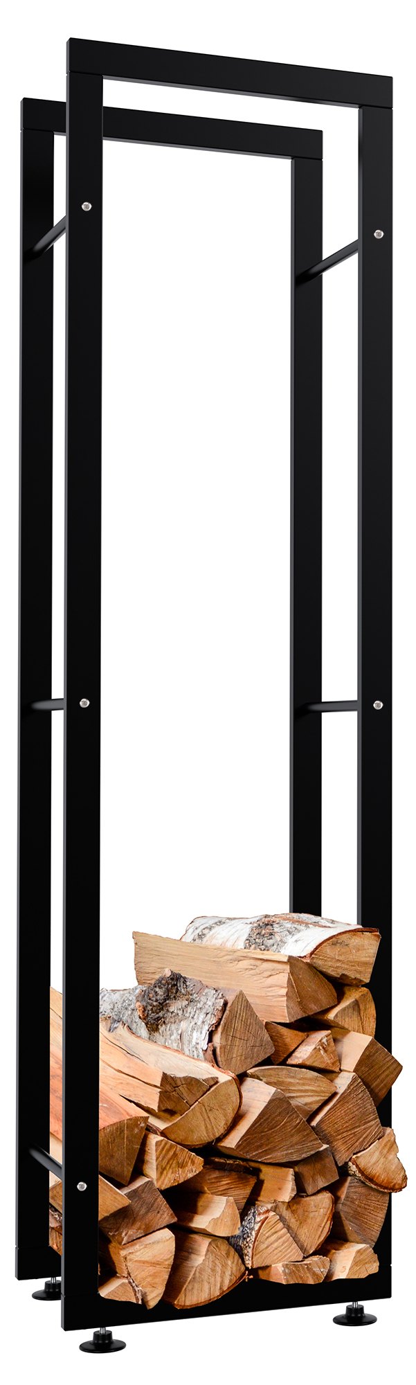 Porte-bûches pour bois de cheminée Keri V2