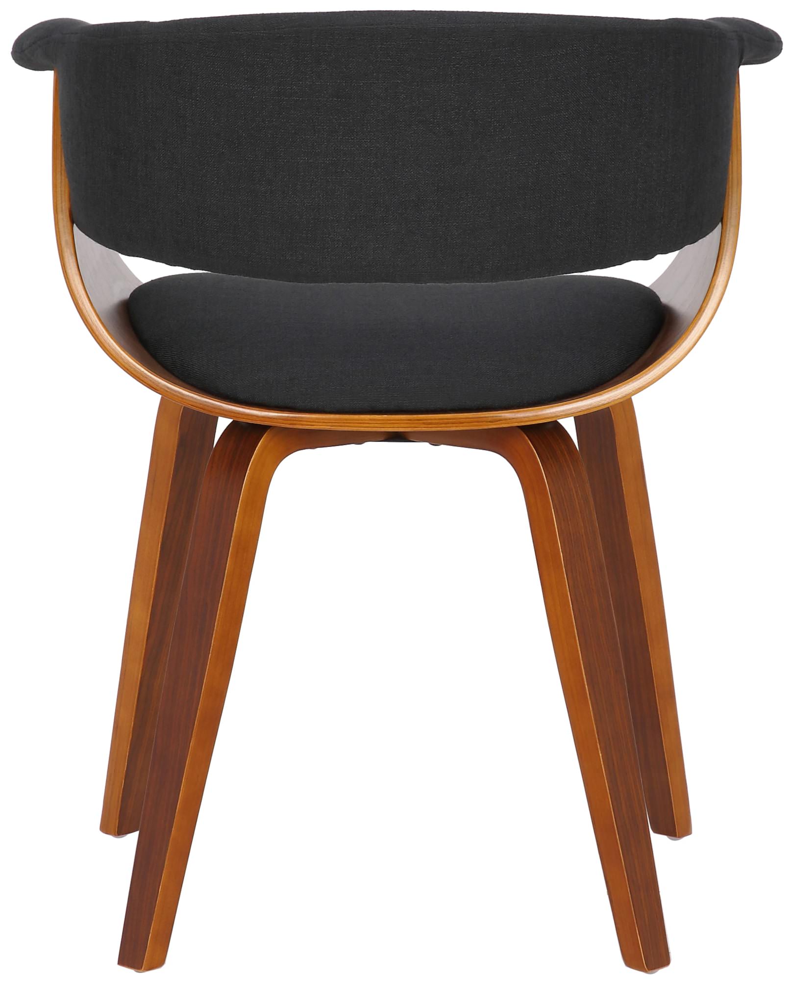 Lot de 2 chaises de salle a manger Bruce en tissu