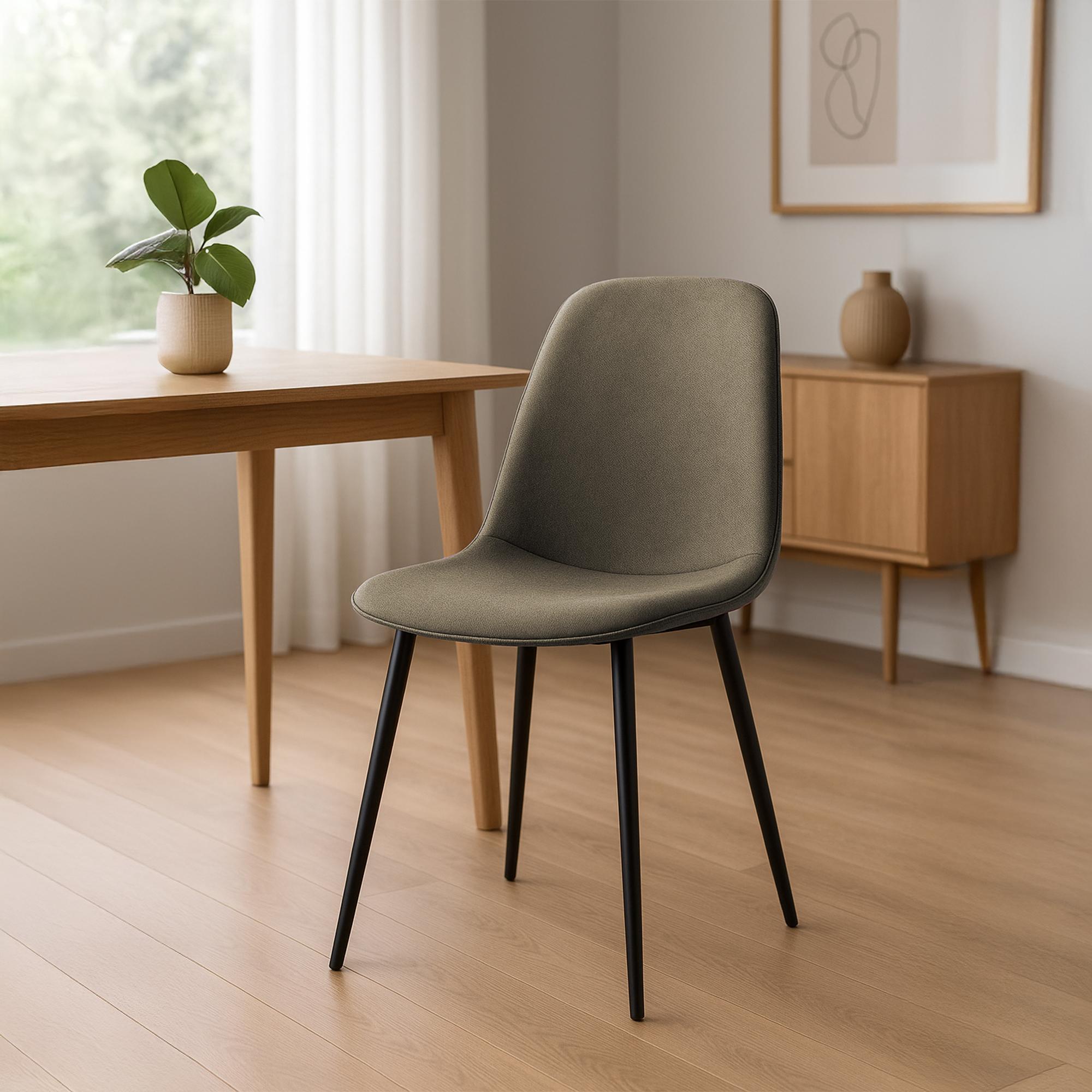 Ensemble de 4 chaises de salle à manger Maryam