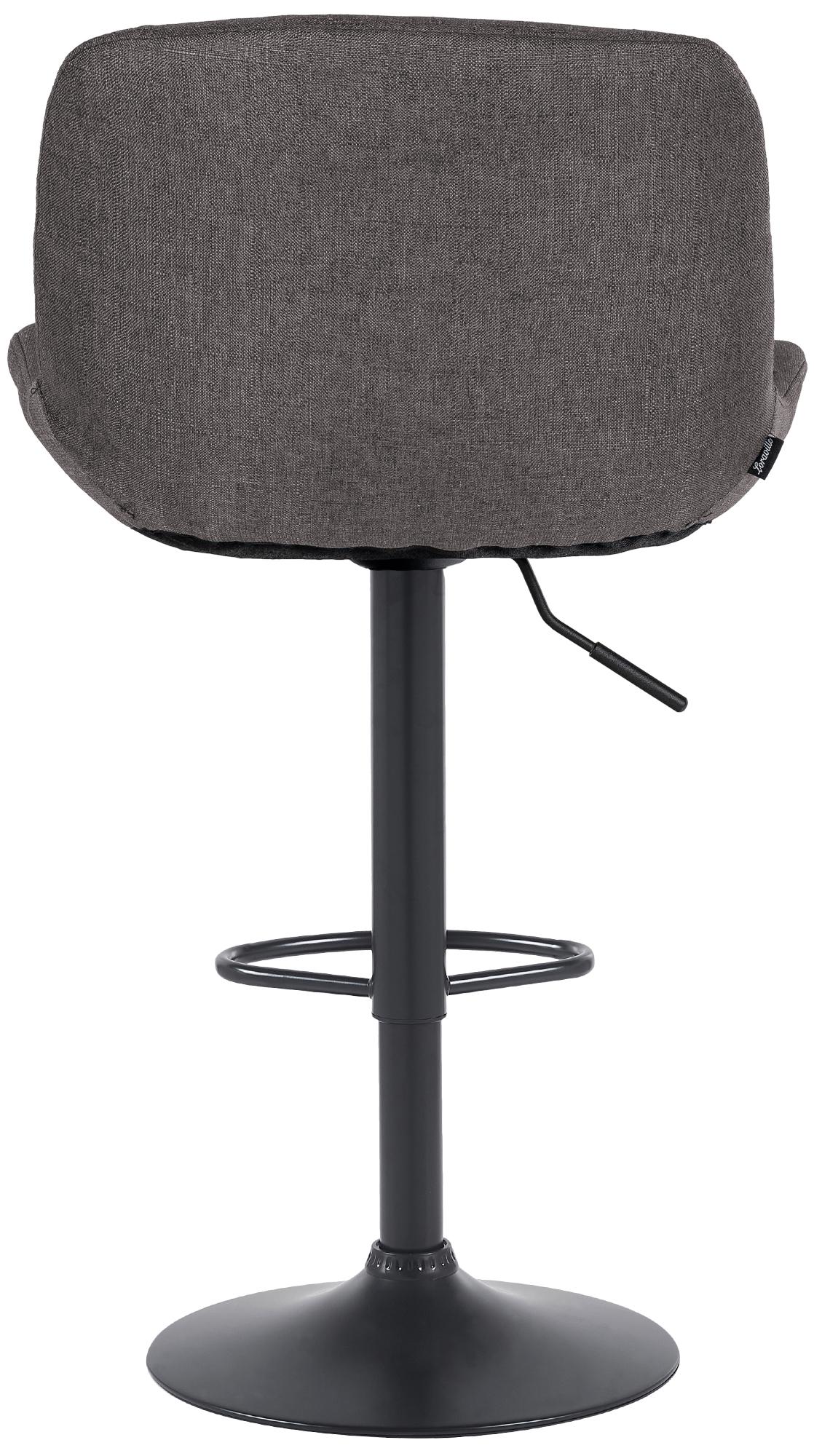 Tabouret de bar Solon noir