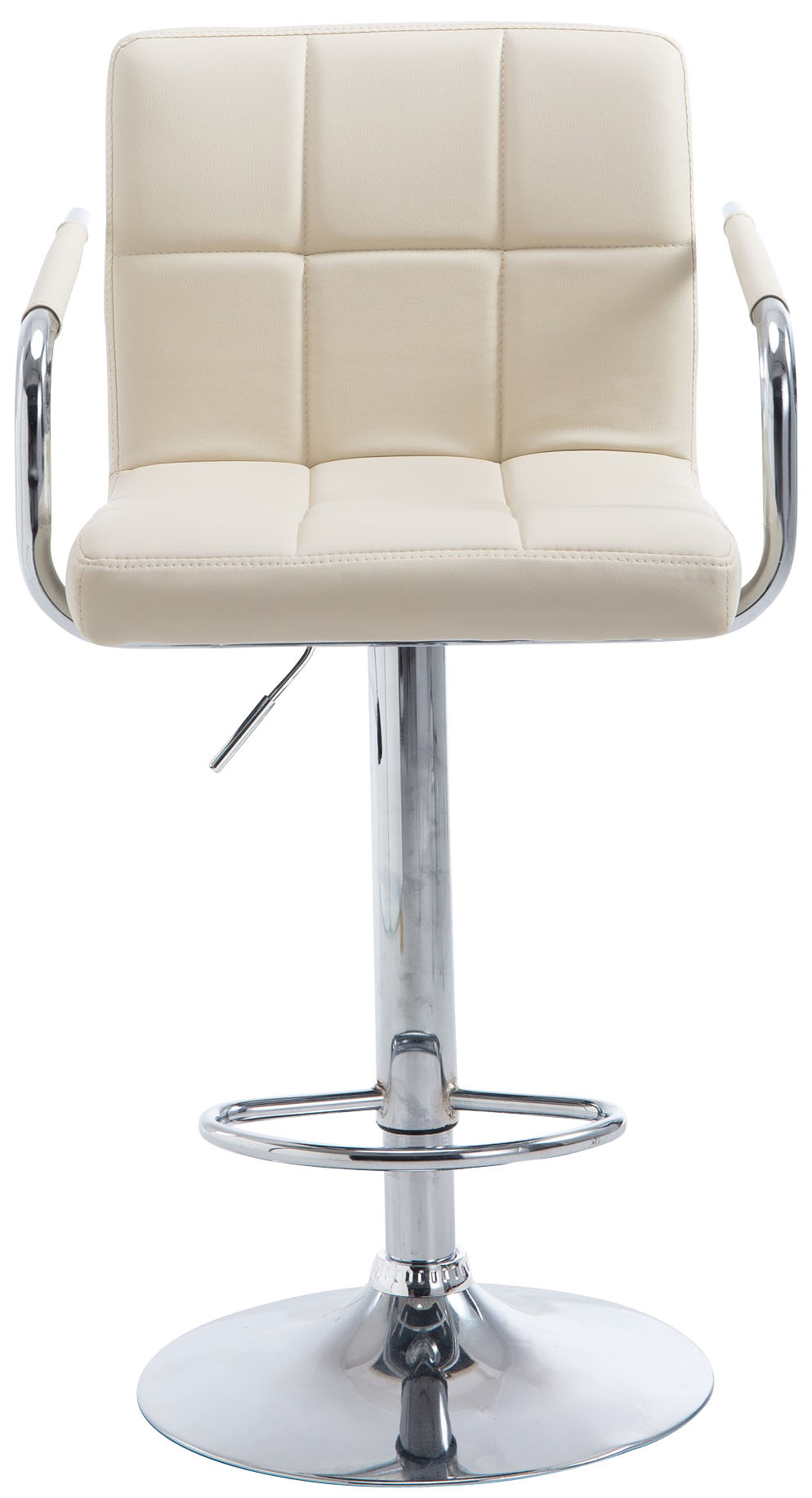 Lot de 2 Tabourets de Bar Lucy  V2 en Similicuir