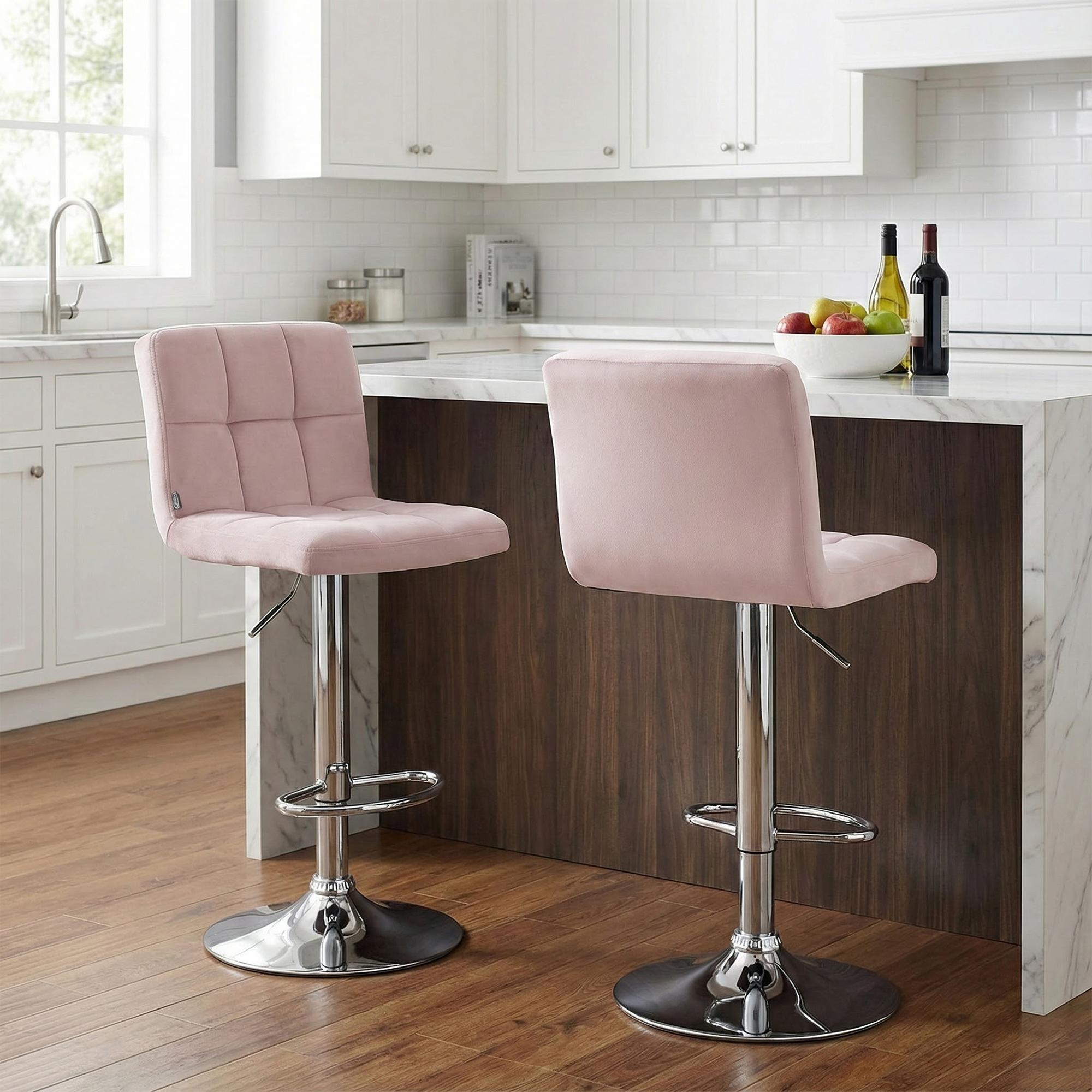 Tabouret de Bar Peru Velours
