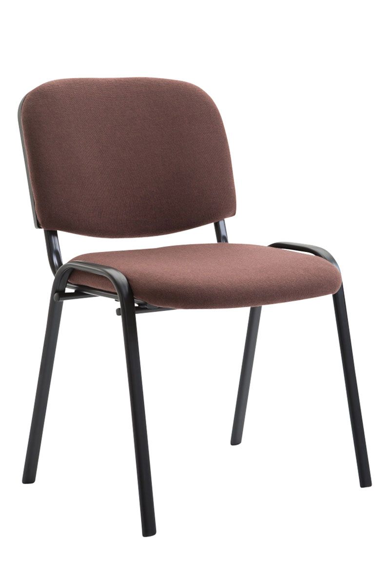 Lot de 12 chaises empilables Ken en tissu
