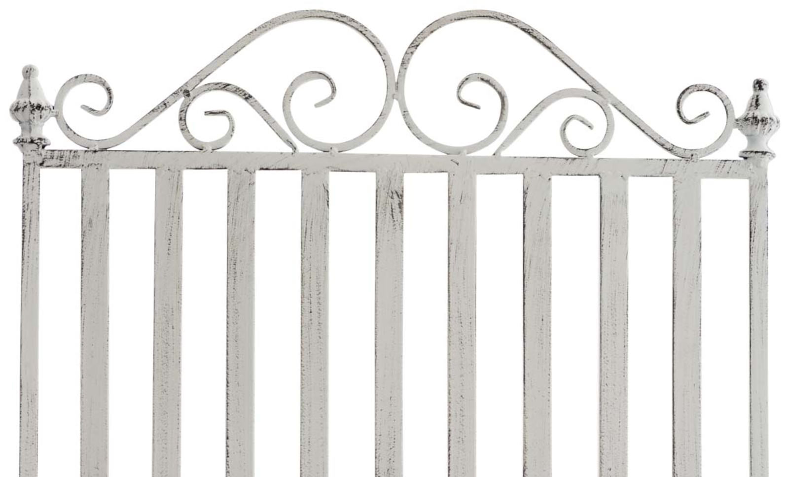 Lot de 2 Fauteuils à bascule d'extérieur Smilla en fer forgé