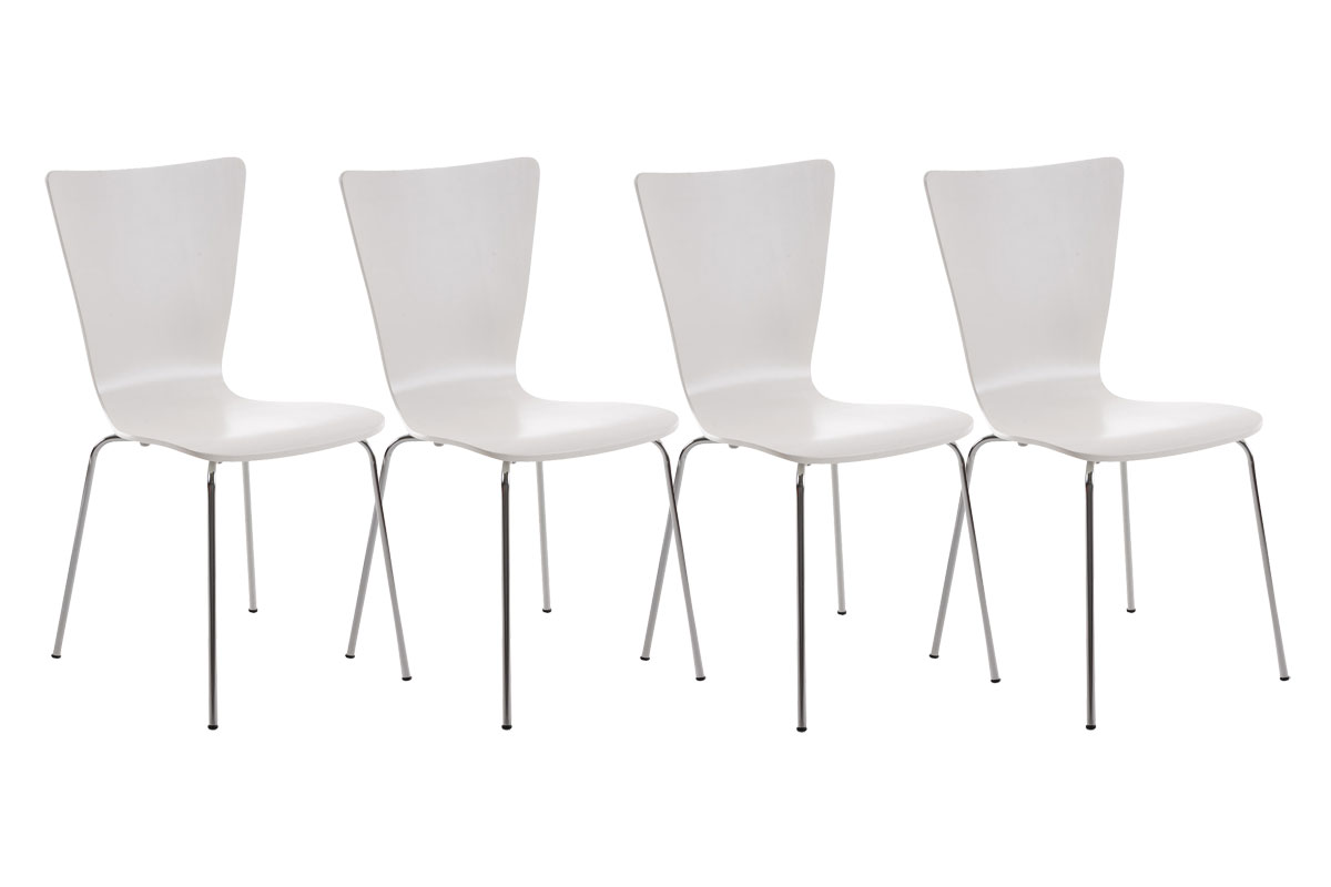 Lot de 4 chaises Aaron