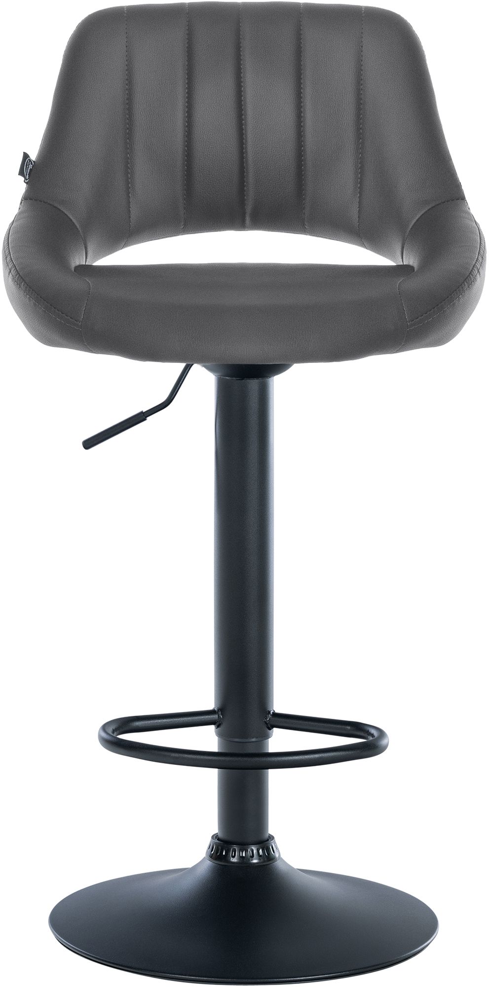 Lot de 2 tabourets de bar Milet en similicuir