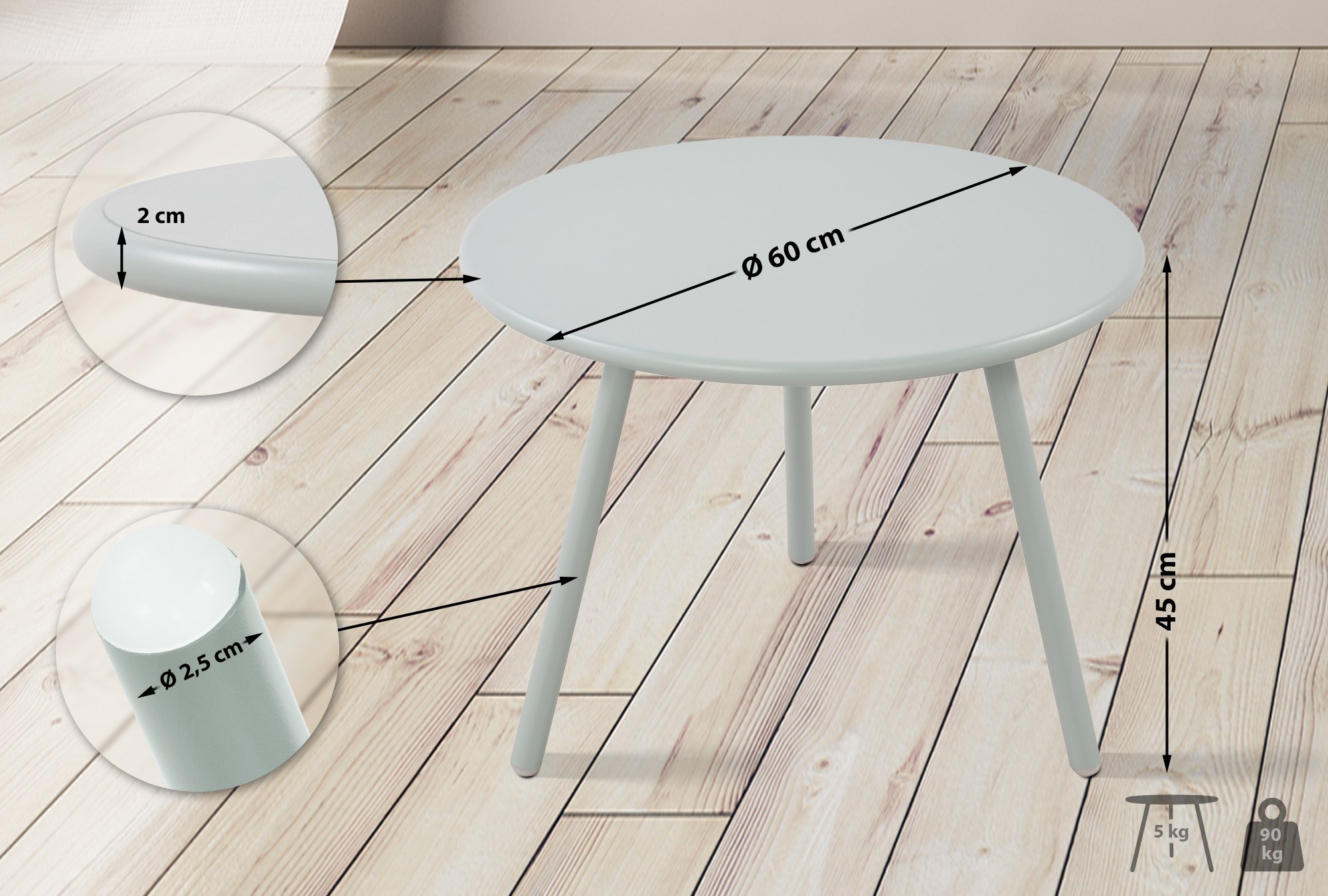 Table d'appoint Minot