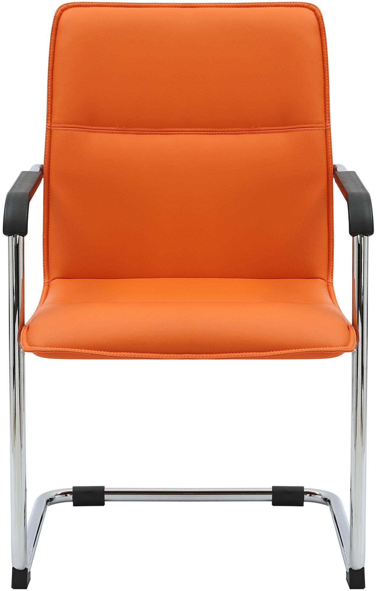 Chaise cantilever Seattle en similicuir