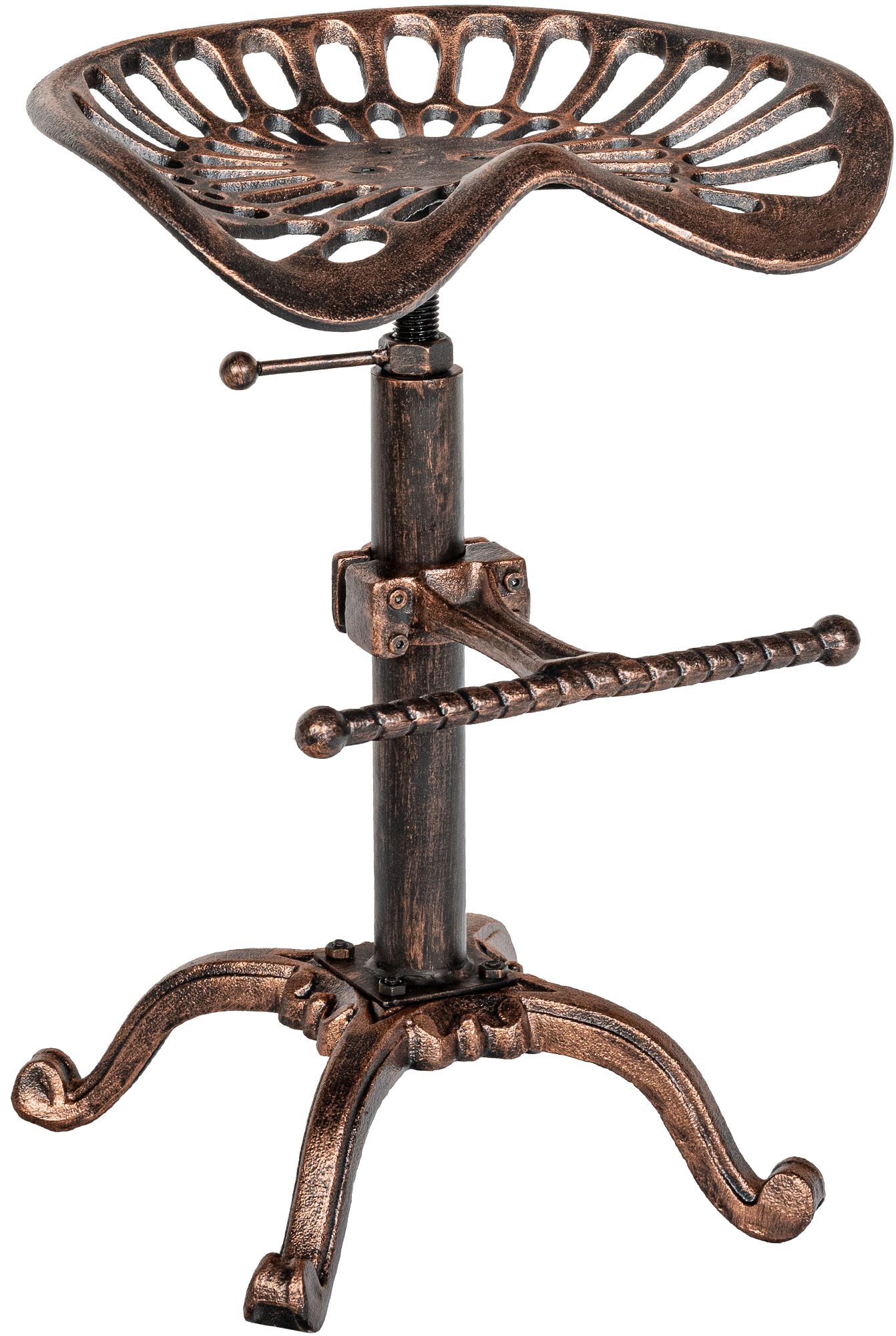 Lot de 2 tabourets de bar Butch au style industriel