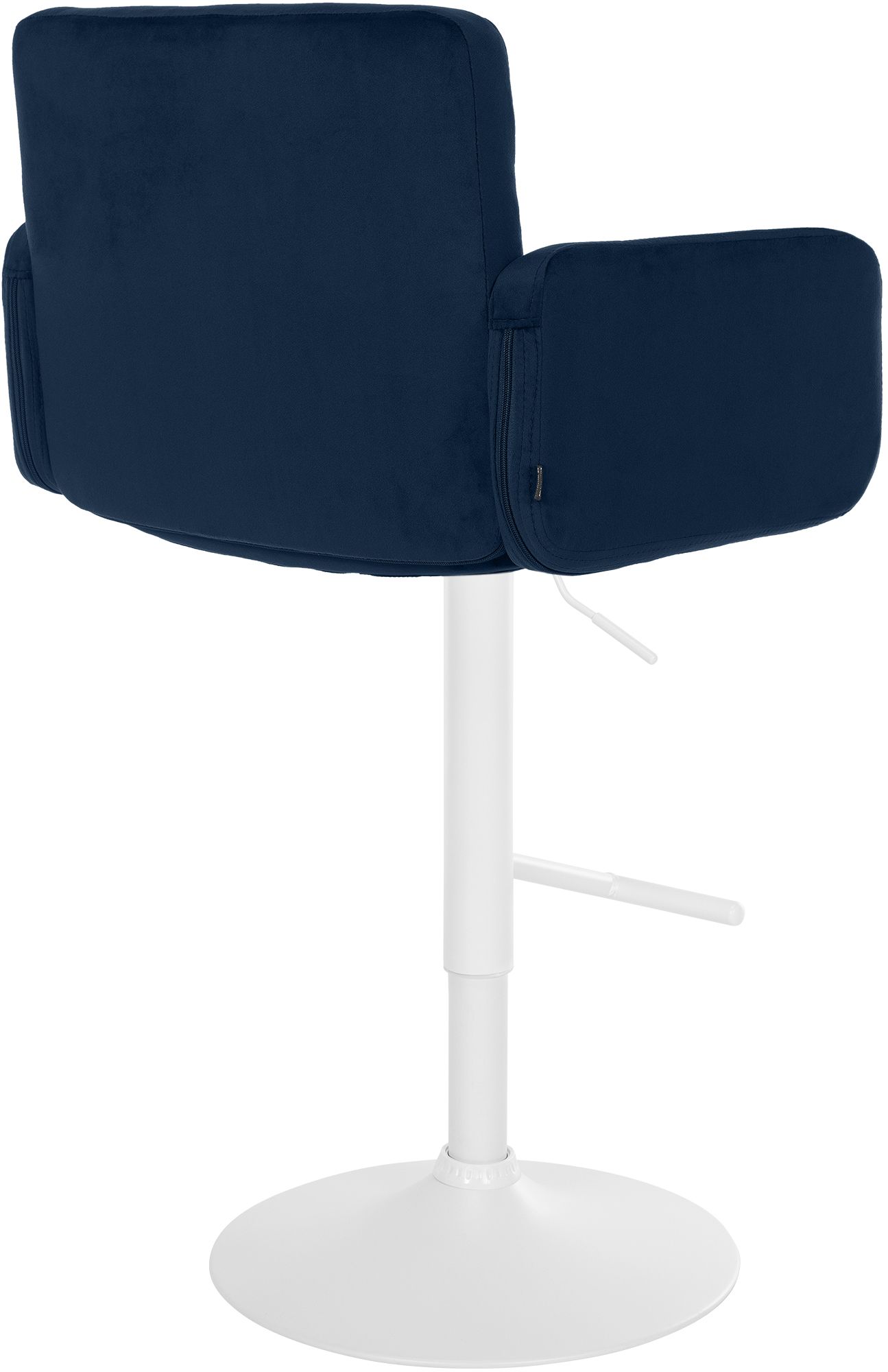 Lot de 2 tabourets de bar Los Angeles velours