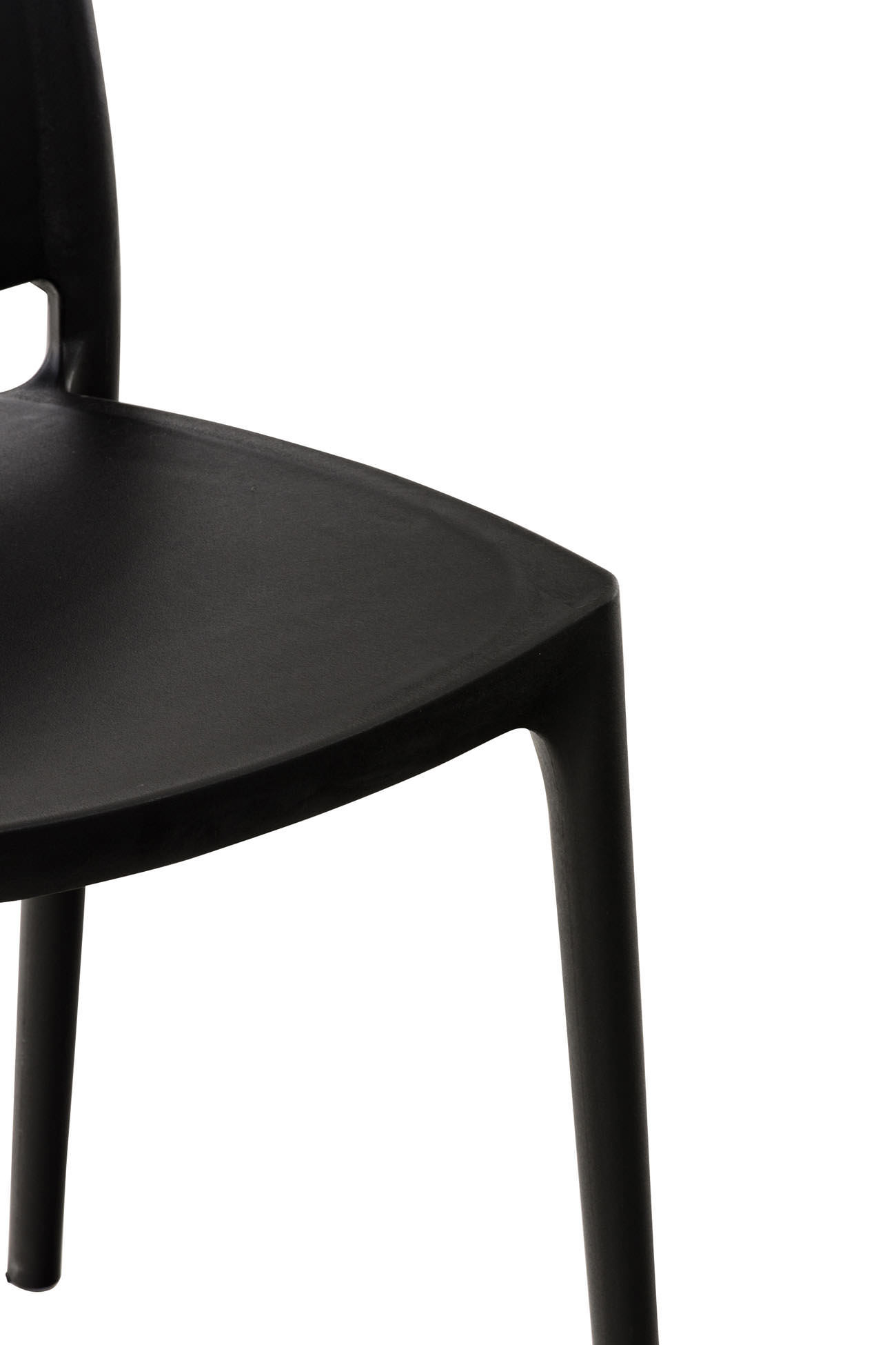 Chaise de jardin empilable Maya en plastique